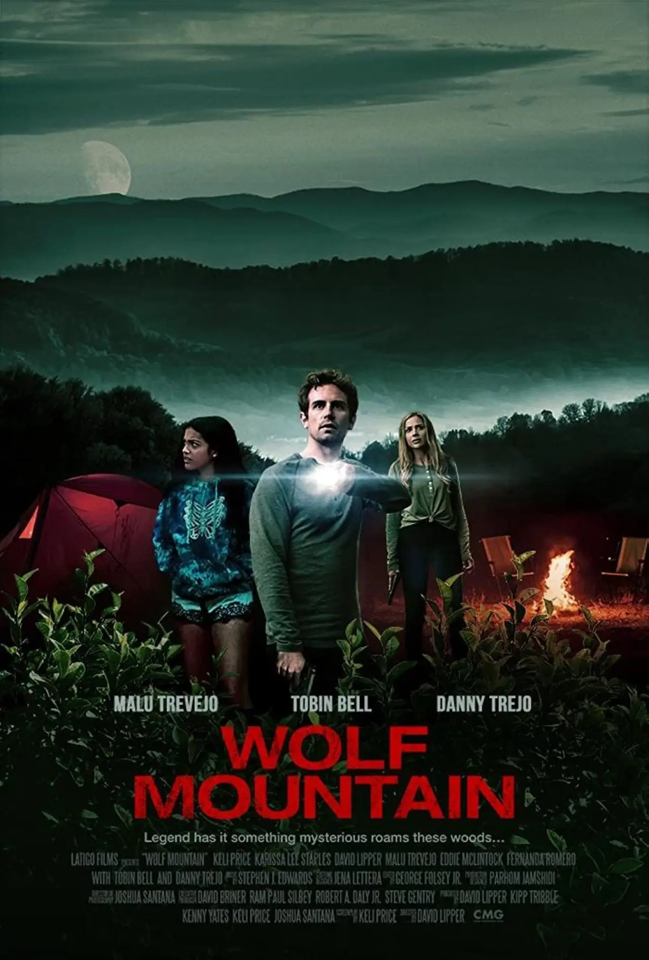 Plakat filmowy "Wolf Mountain"