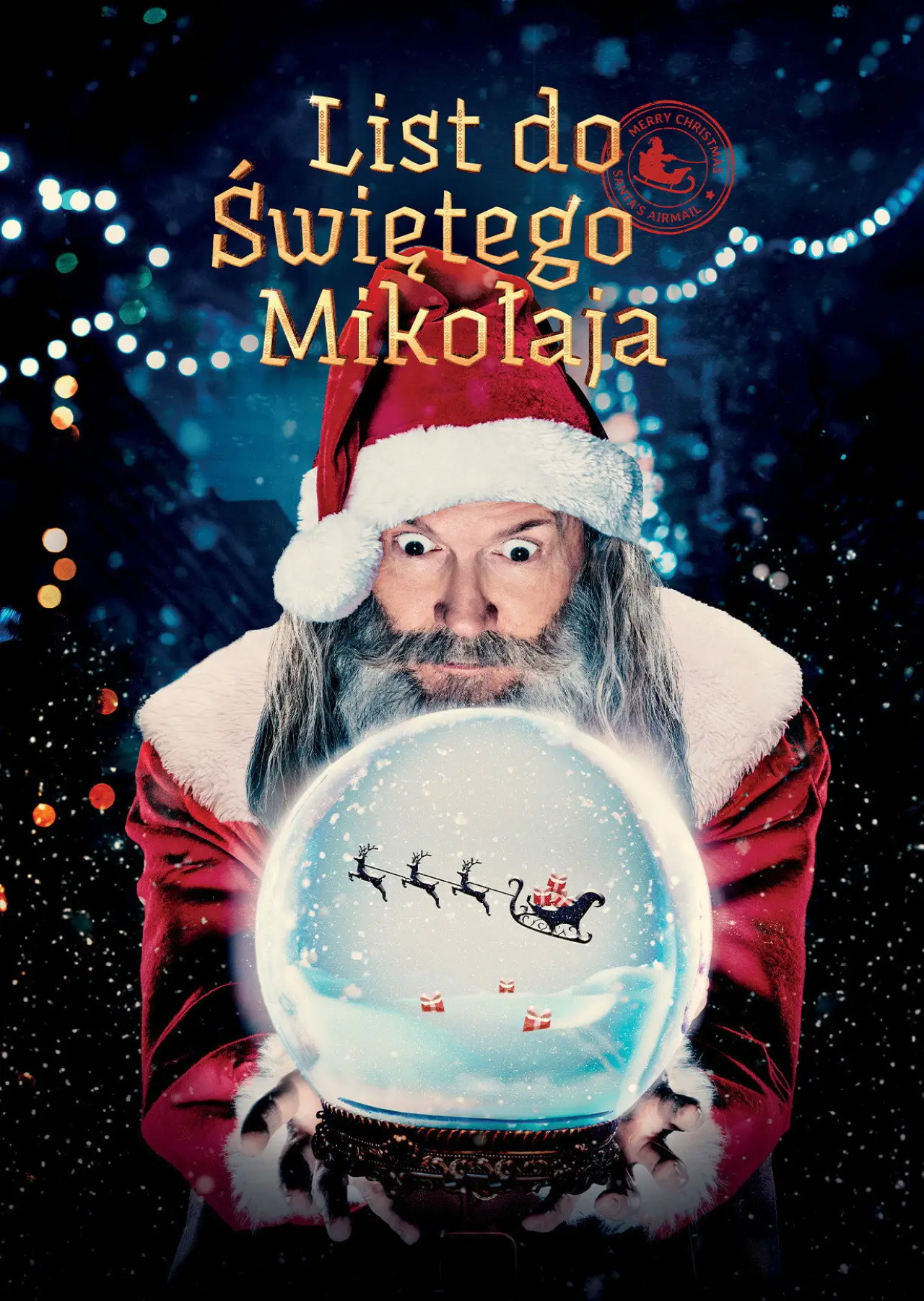 Plakat filmowy "List do Świętego Mikołaja"