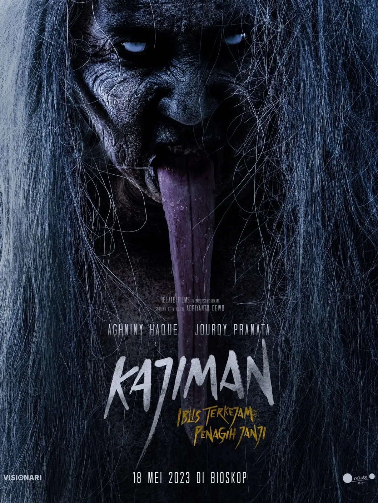 Plakat filmowy "Kajiman: Iblis Terkejam Penagih Janji"