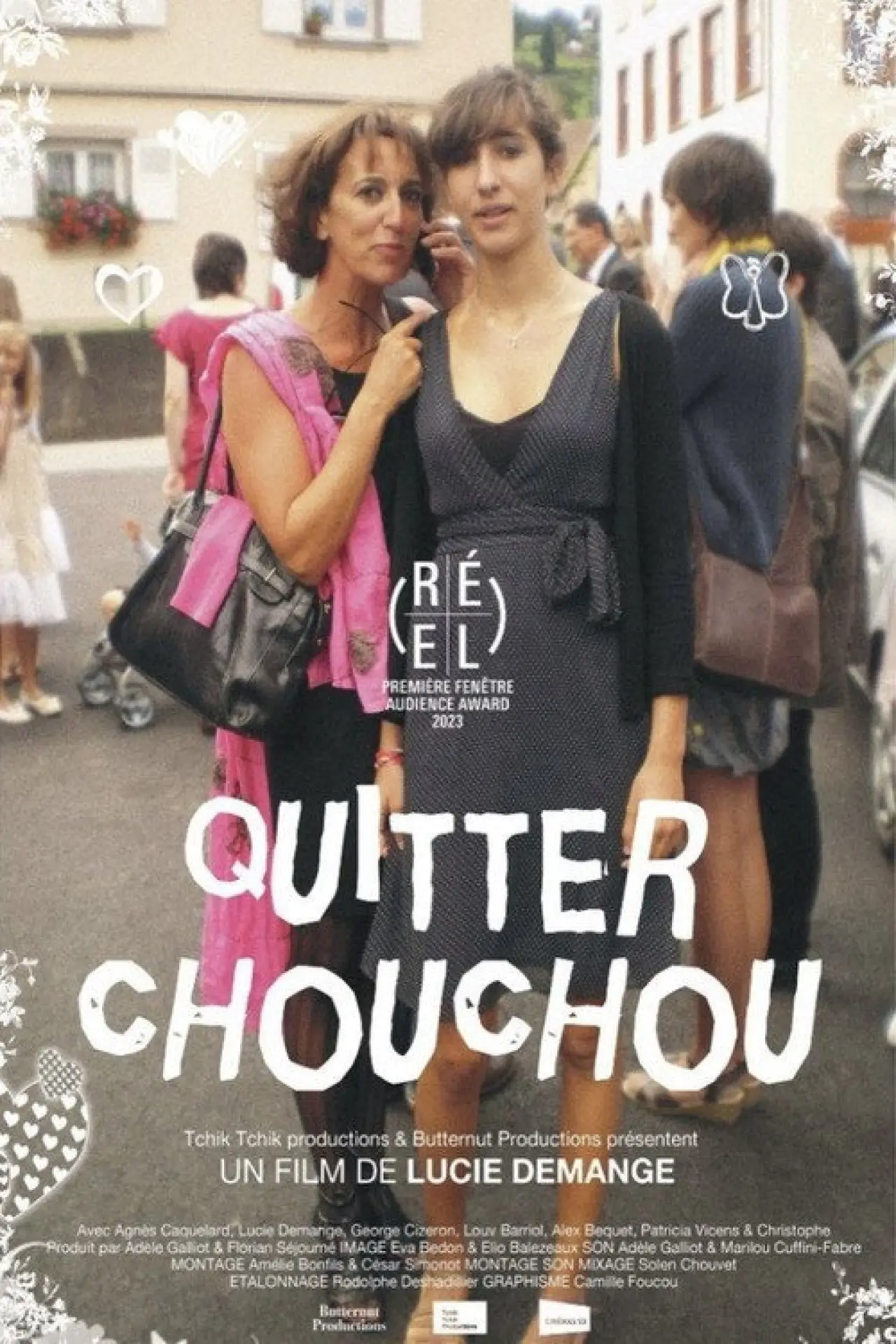 Plakat filmowy "Quitter Chouchou"