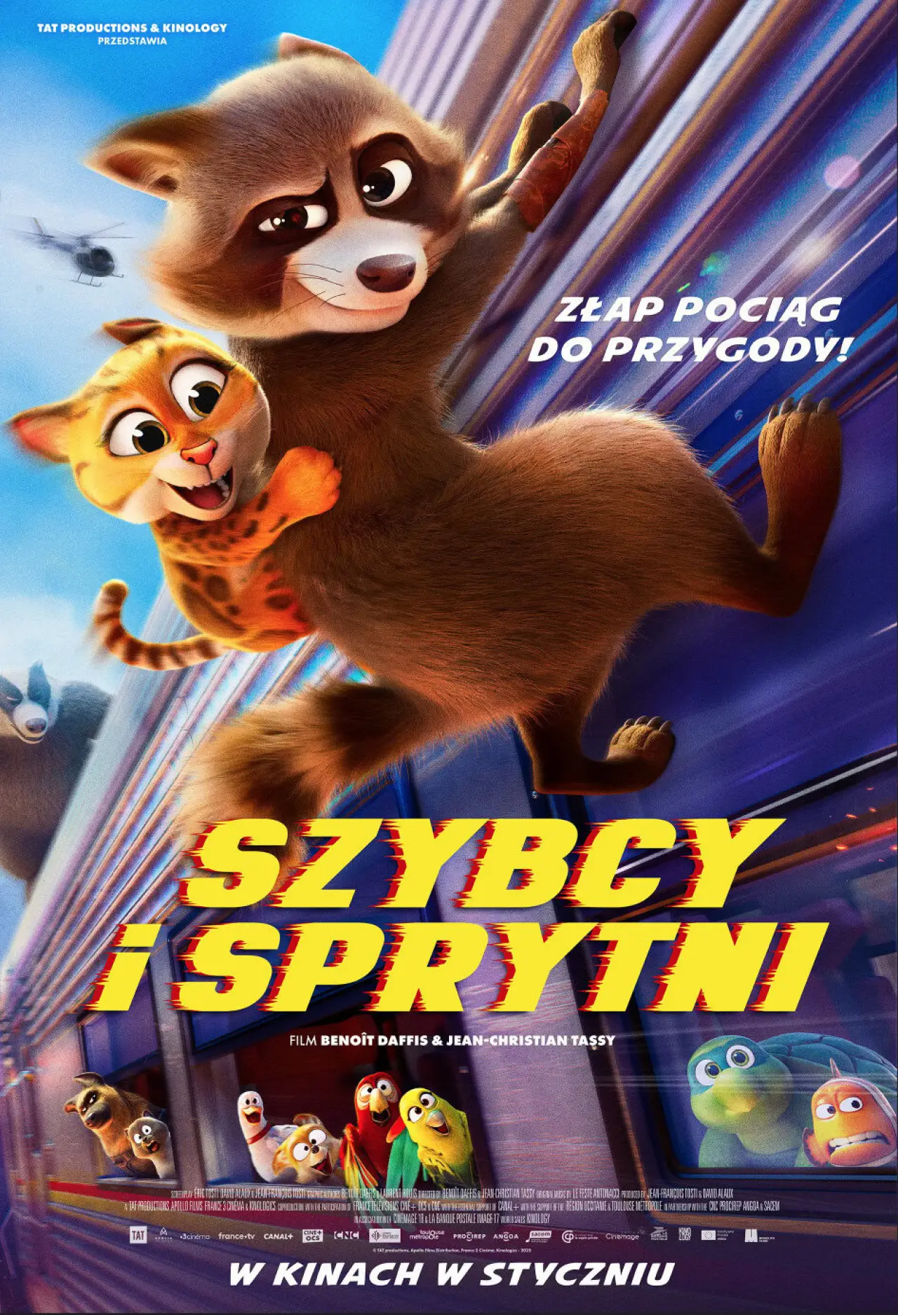 Plakat filmowy "Szybcy i sprytni"