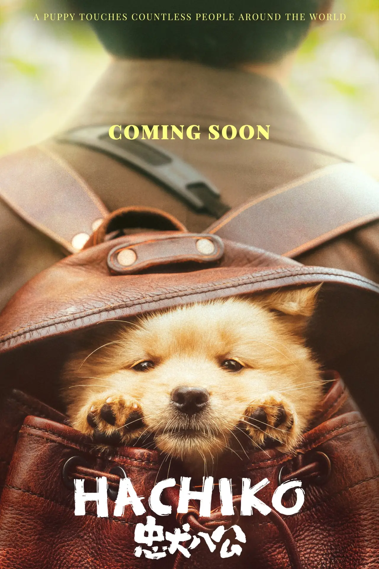 Plakat filmowy "忠犬八公"