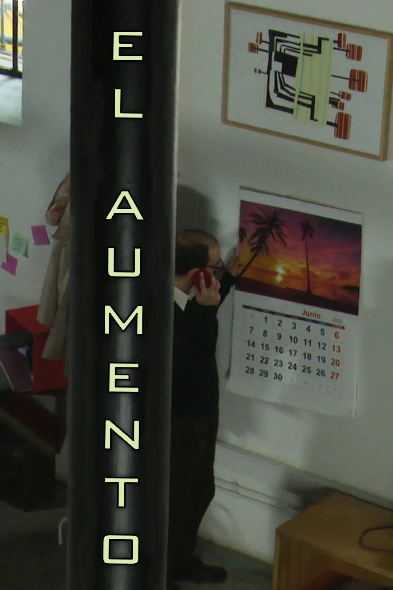 Plakat filmowy "El aumento"