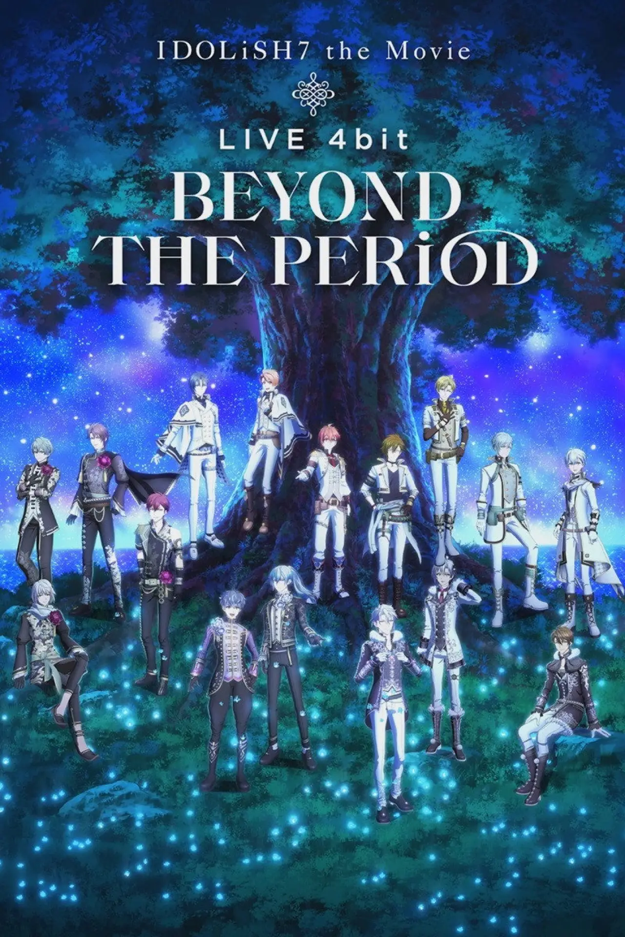Plakat filmowy "劇場版アイドリッシュセブン LIVE 4bit BEYOND THE PERiOD"