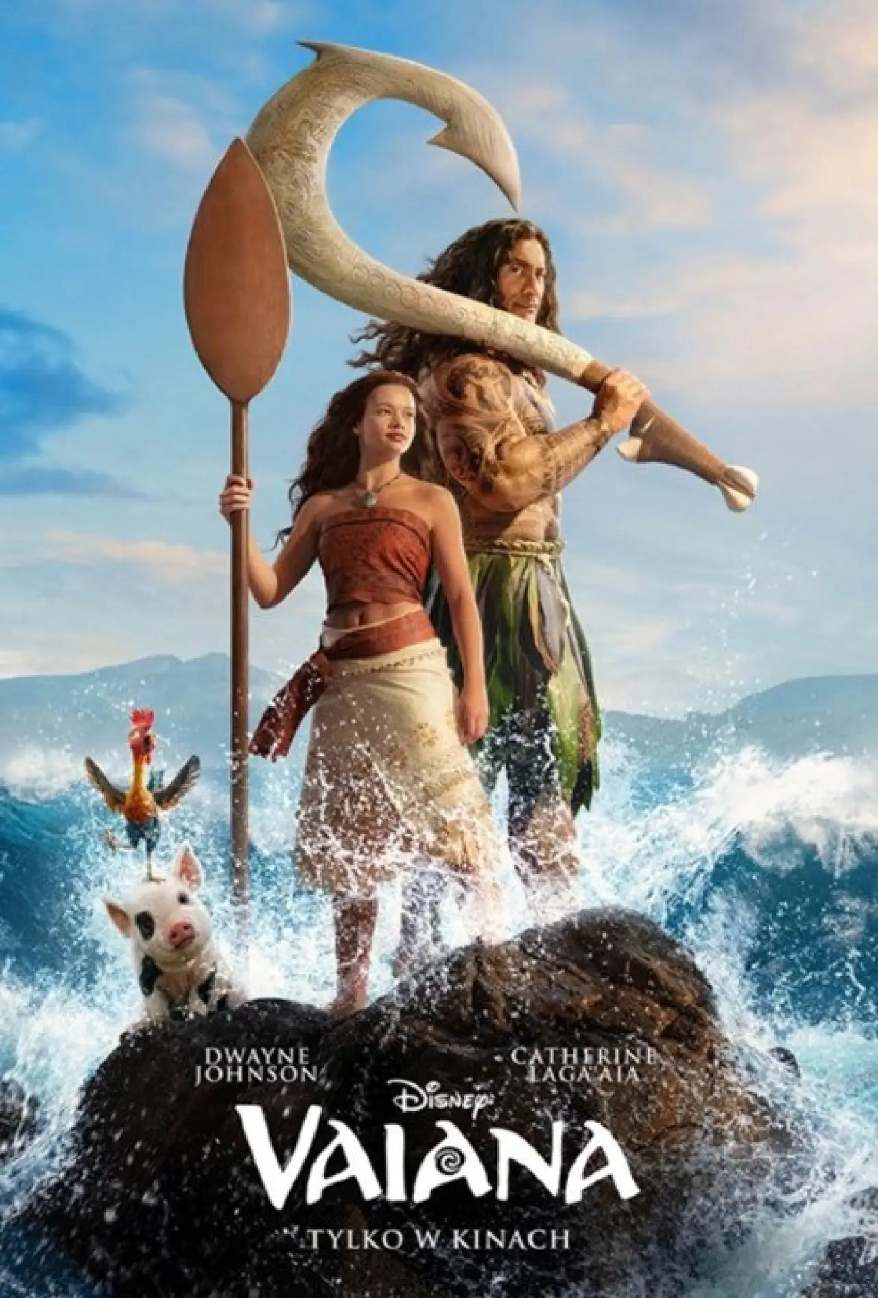 Plakat filmowy "Moana"