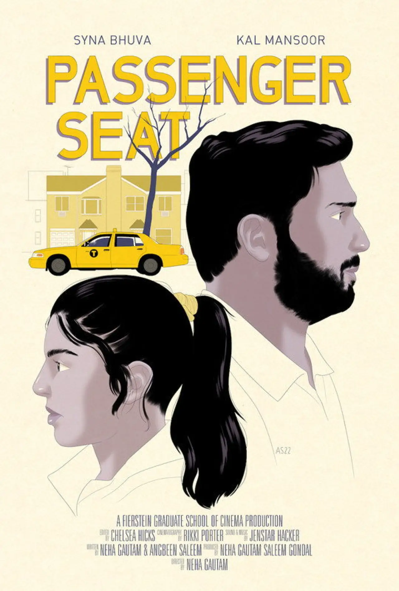 Plakat filmowy "Passenger Seat"
