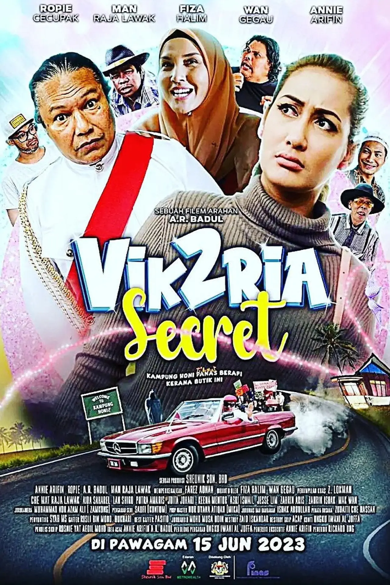 Plakat filmowy "Vik2Ria Secret"