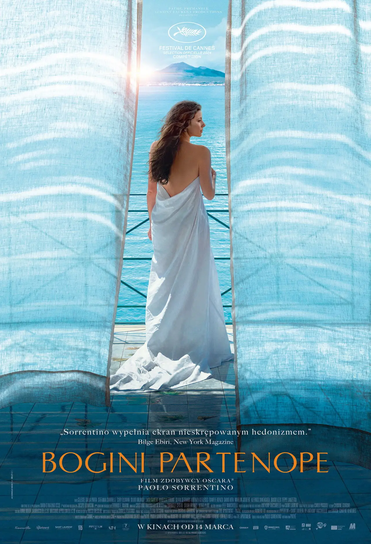 Plakat filmowy "Bogini Parthenope"