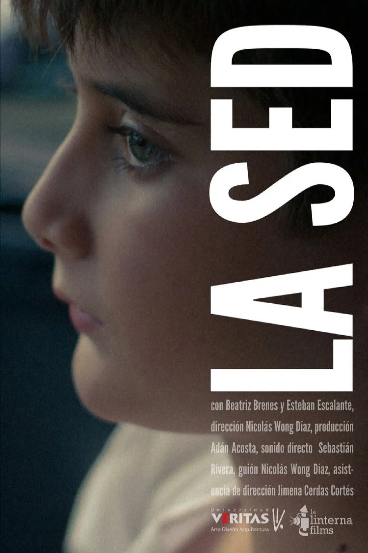 Plakat filmowy "La Sed"