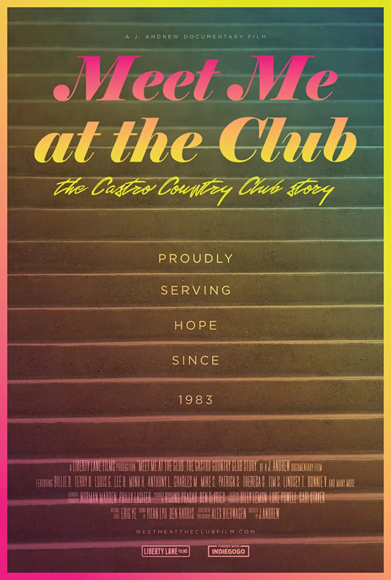 Plakat filmowy "Meet Me at the Club: The Castro Country Club Story"
