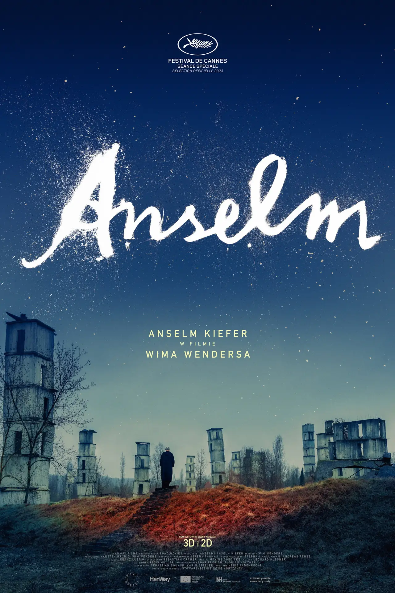 Plakat filmowy "Anselm – Das Rauschen der Zeit"