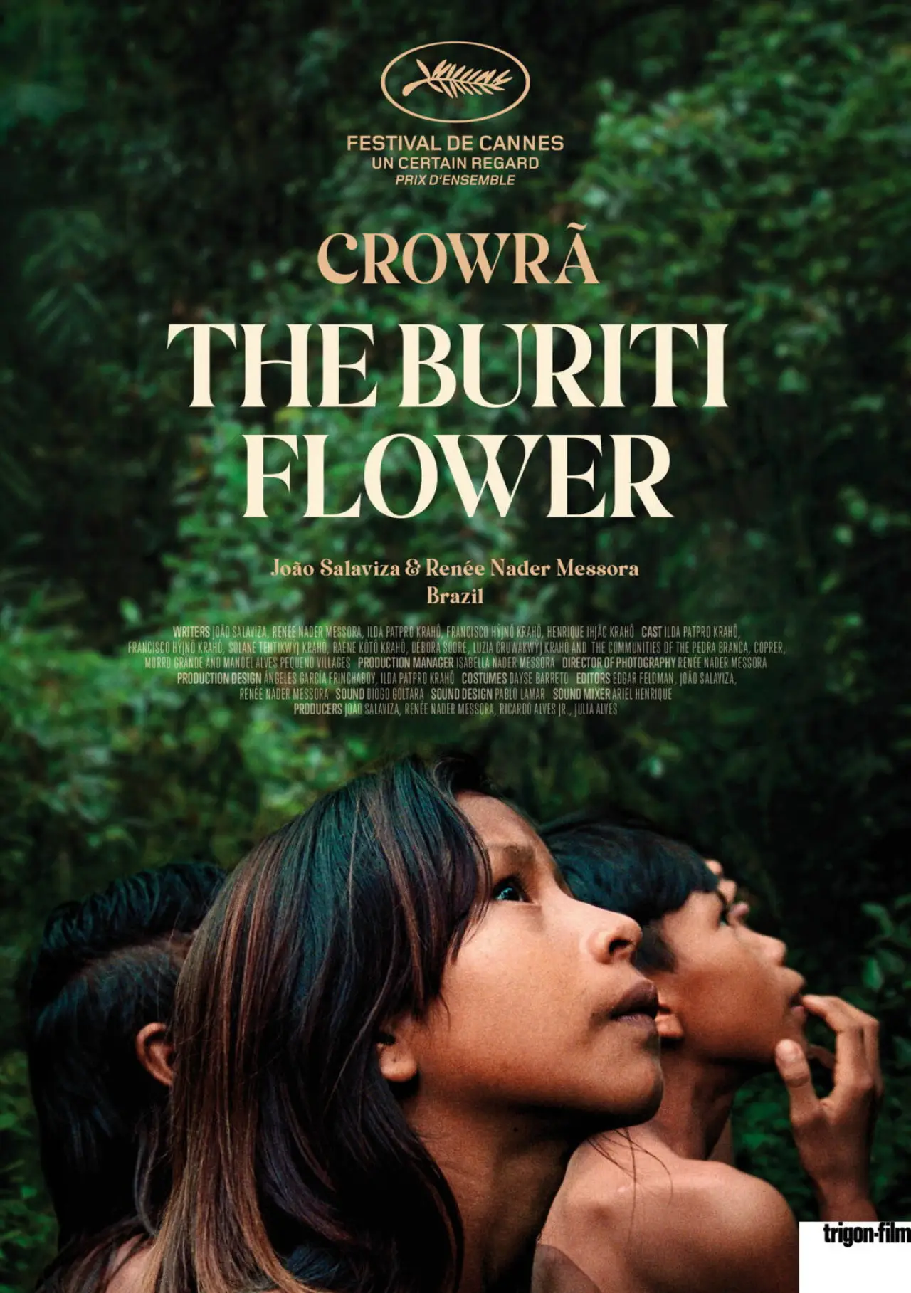 Plakat filmowy "Kwiat buriti"