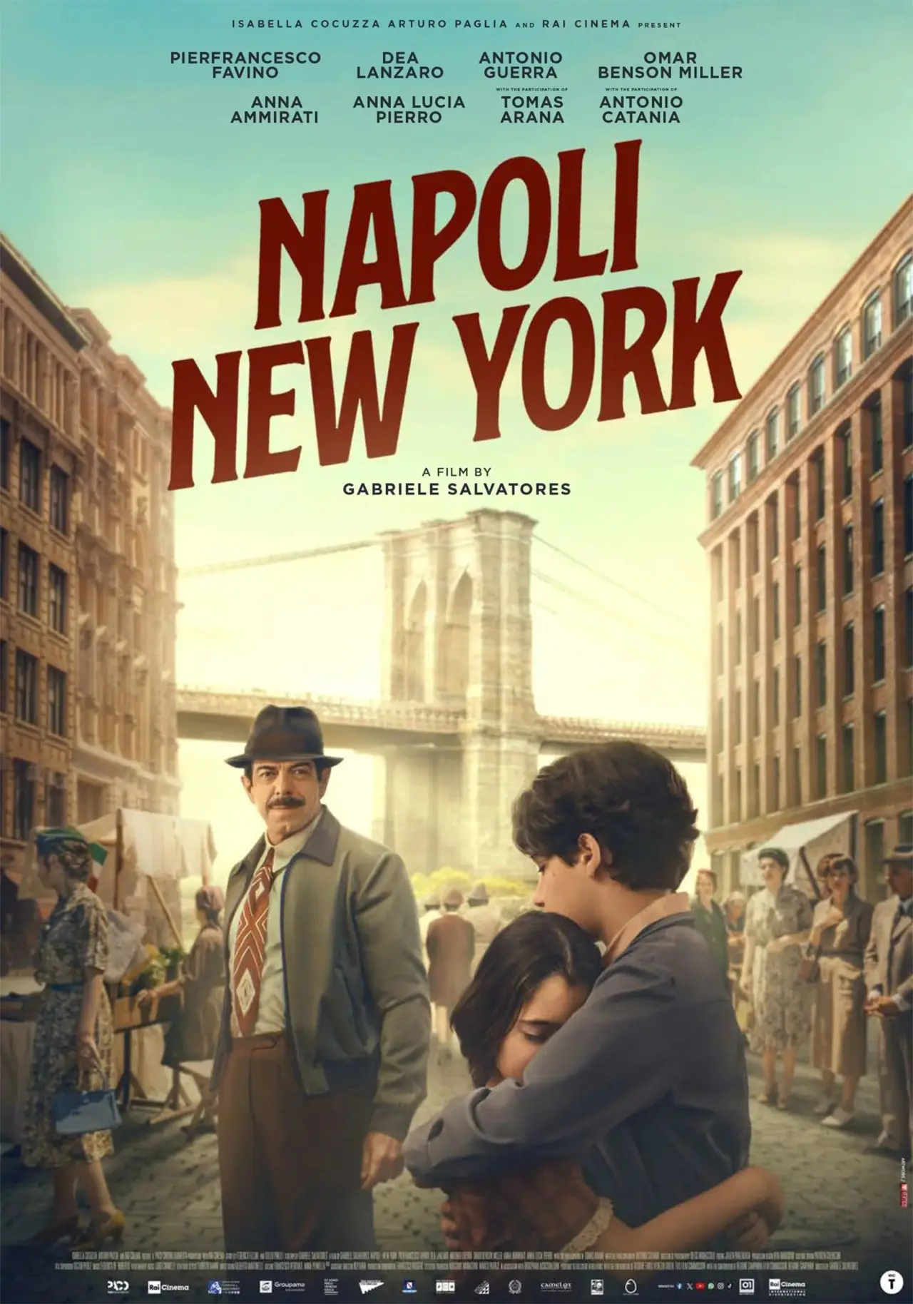 Plakat filmowy "Napoli-New York"