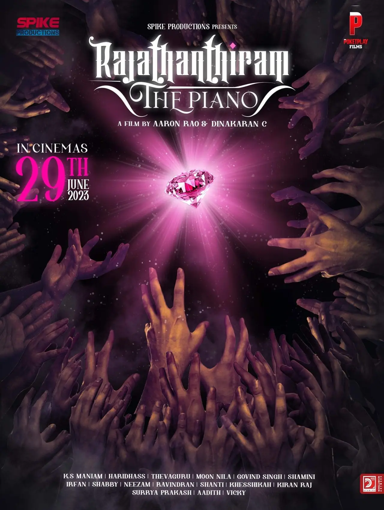 Plakat filmowy "Rajathanthiram: The Piano"