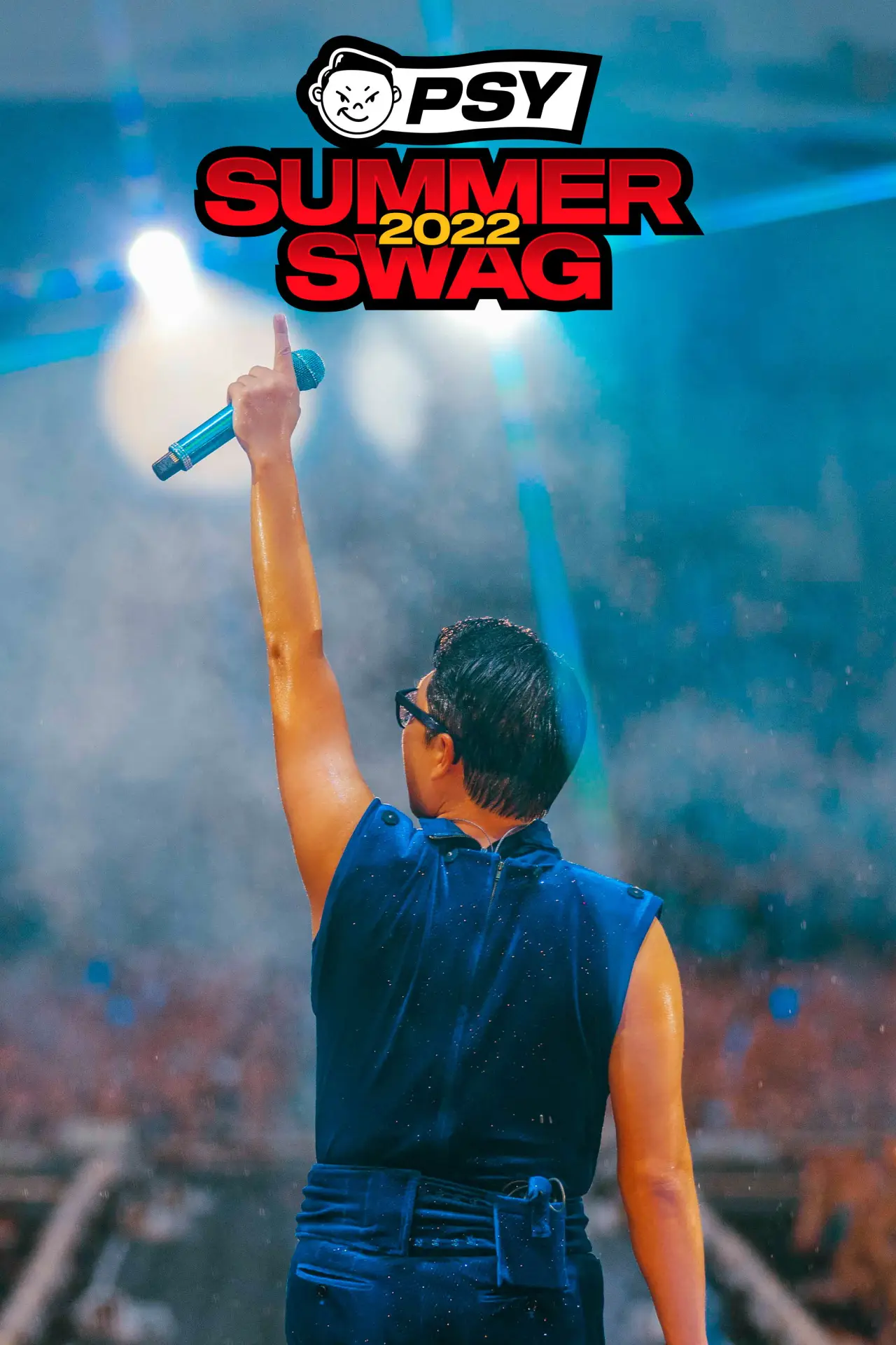 Plakat filmowy "PSY SUMMER SWAG 2022"