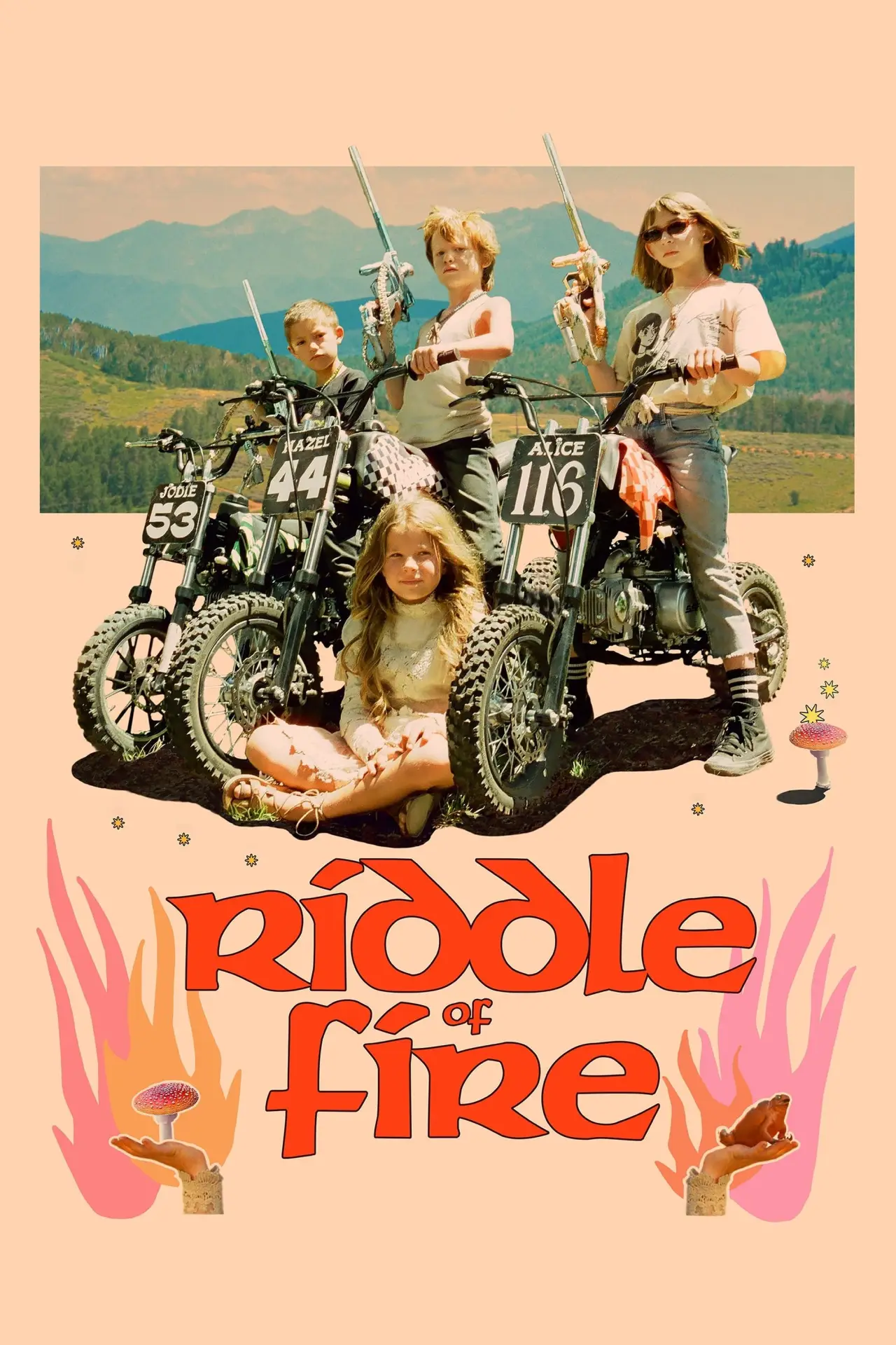 Plakat filmowy "Riddle of Fire"