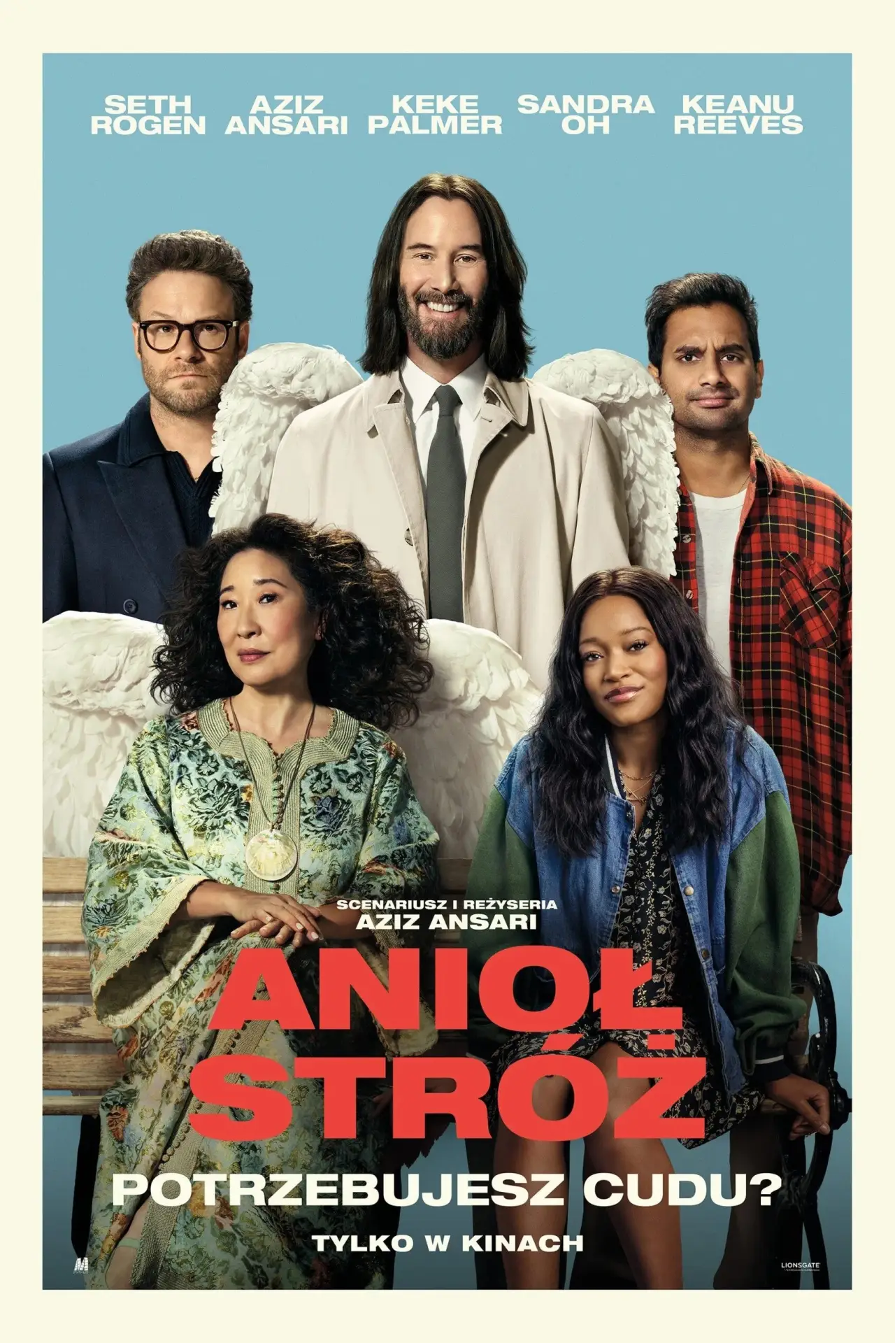 Plakat filmowy "Anioł stróż"