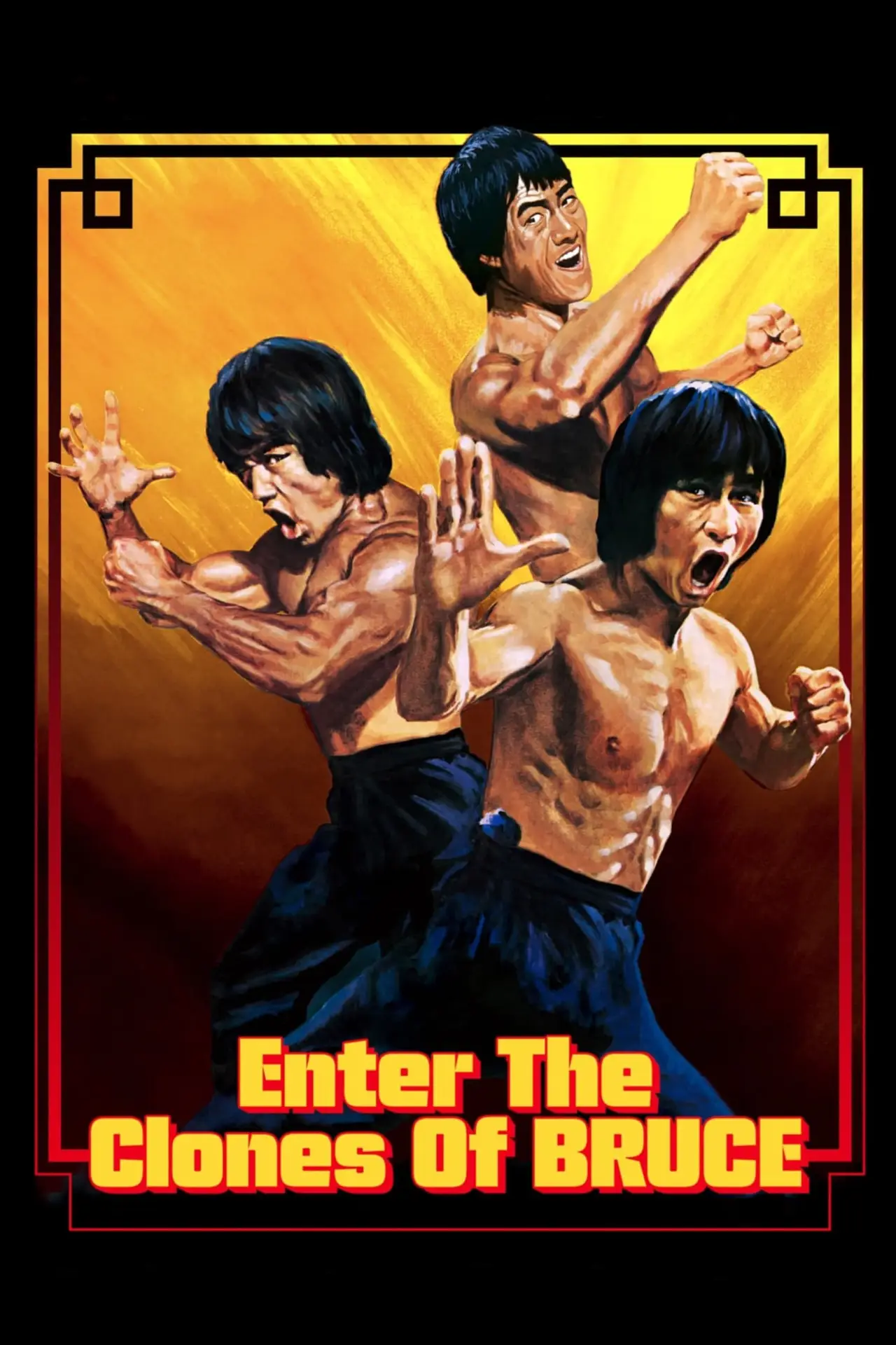 Plakat filmowy "Enter the Clones of Bruce"