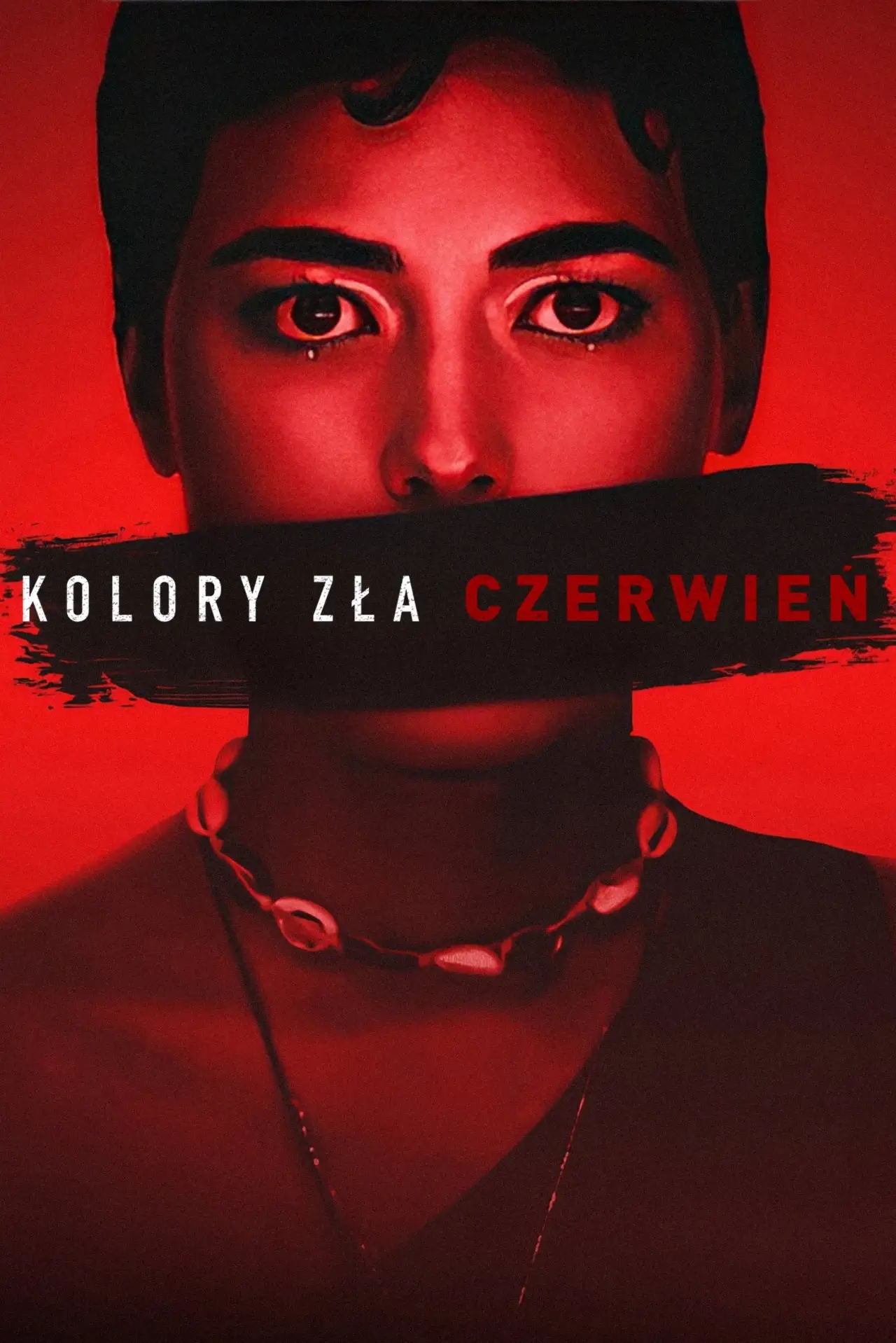 Plakat filmowy "Kolory zła: Czerwień"