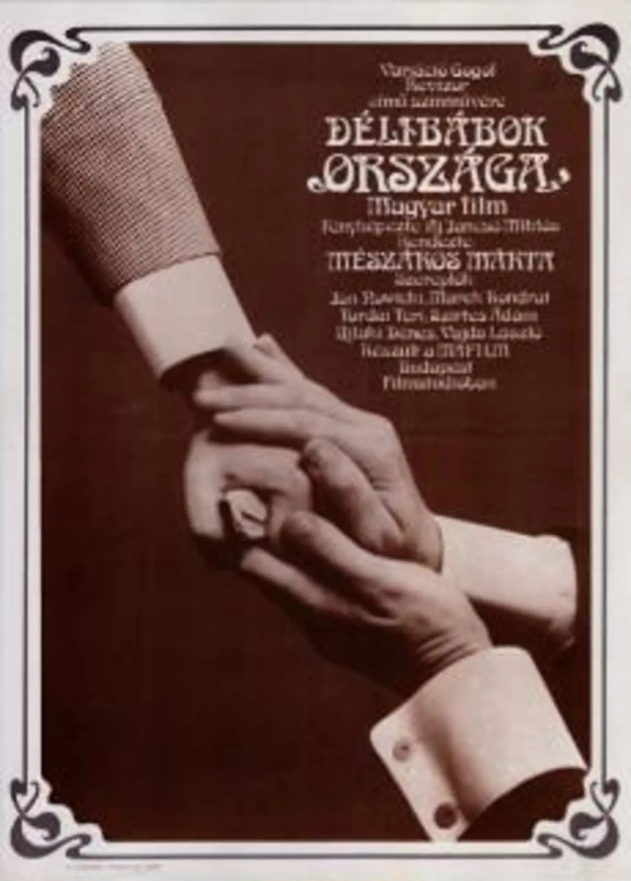Plakat filmowy "Délibábok országa"