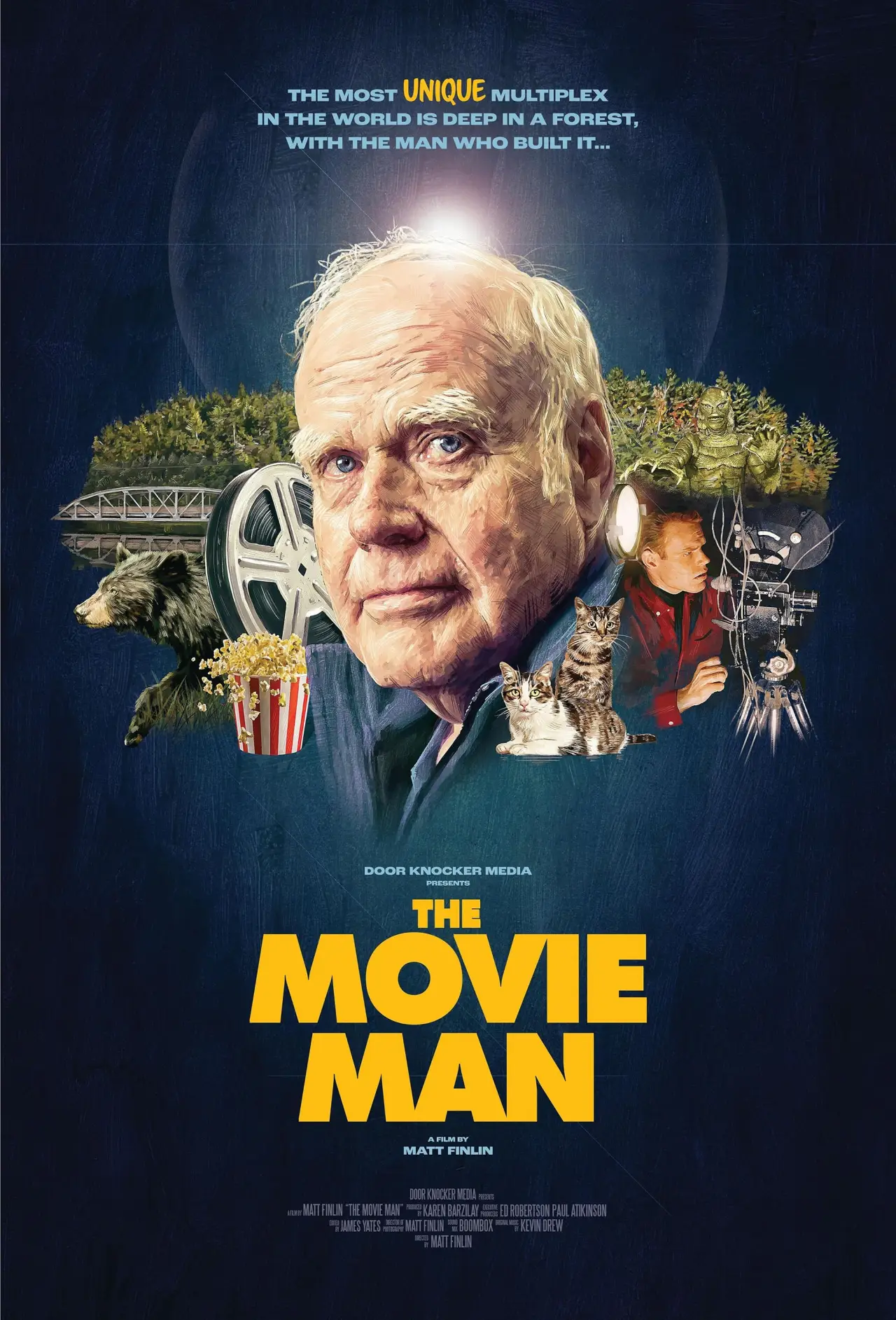 Plakat filmowy "The Movie Man"