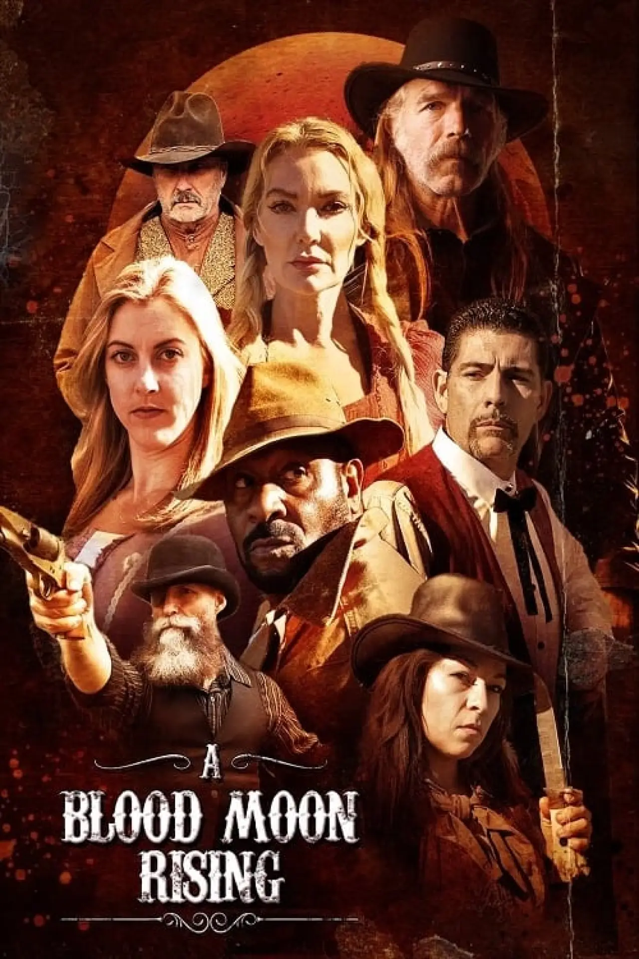 Plakat filmowy "A Blood Moon Rising"