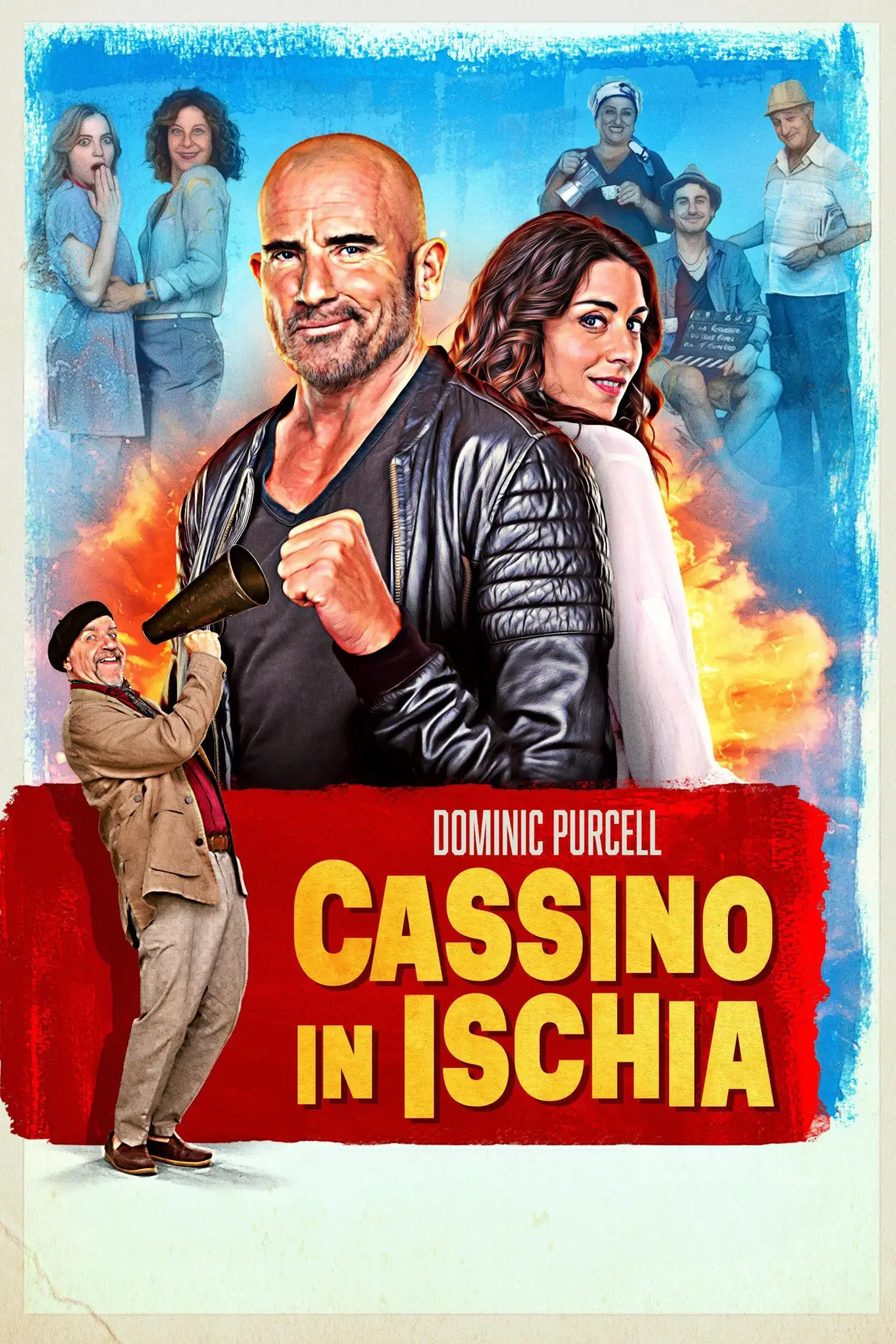 Plakat filmowy "Cassino in Ischia"