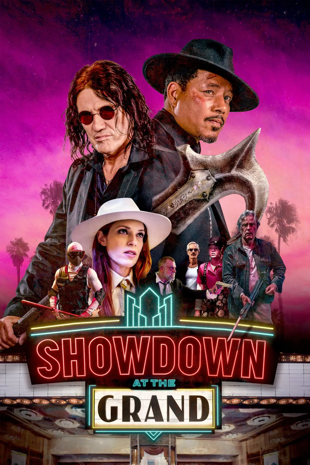 Plakat filmowy "Ostateczna rozgrywka"