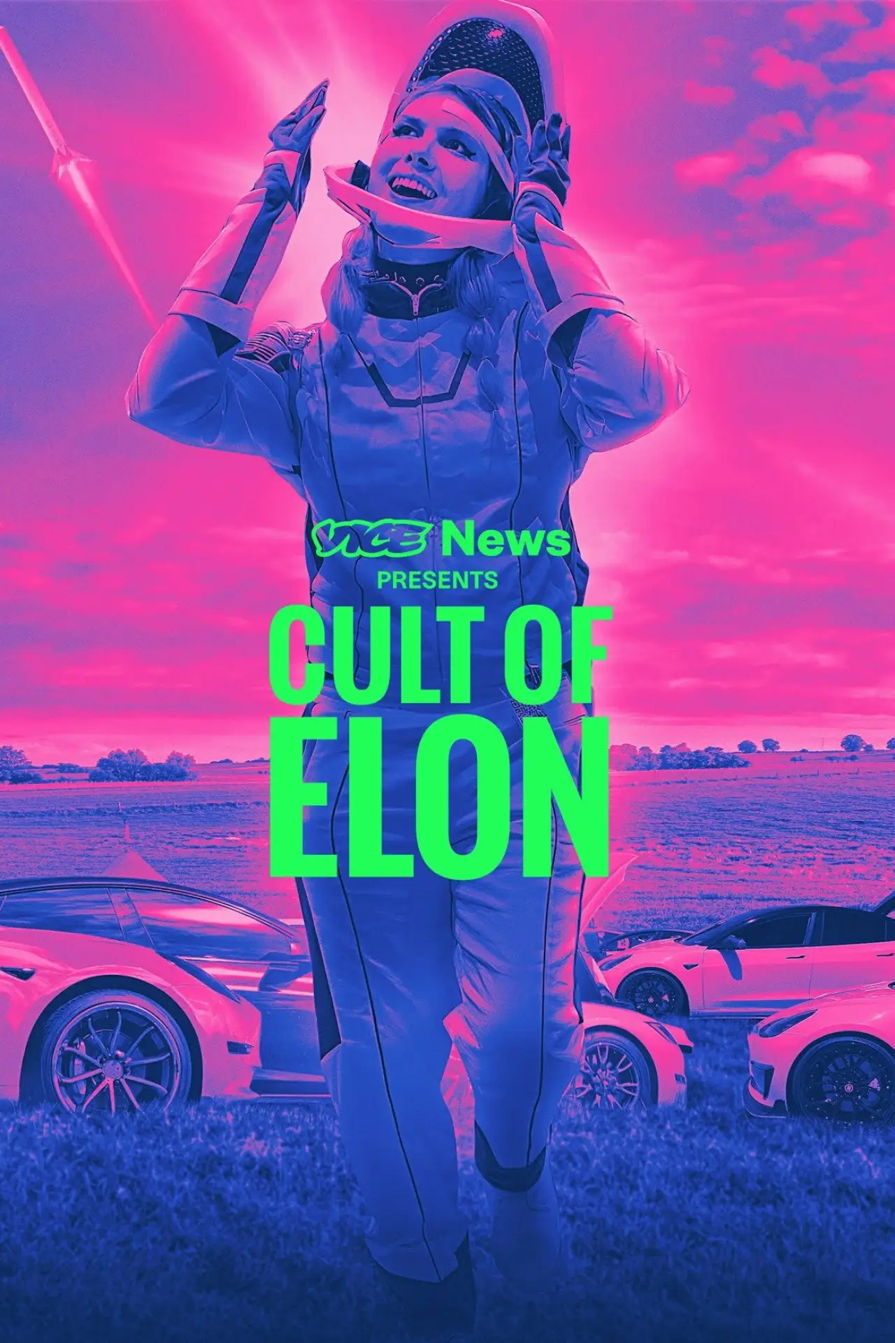 Plakat filmowy "VICE News Presents: Cult of Elon"
