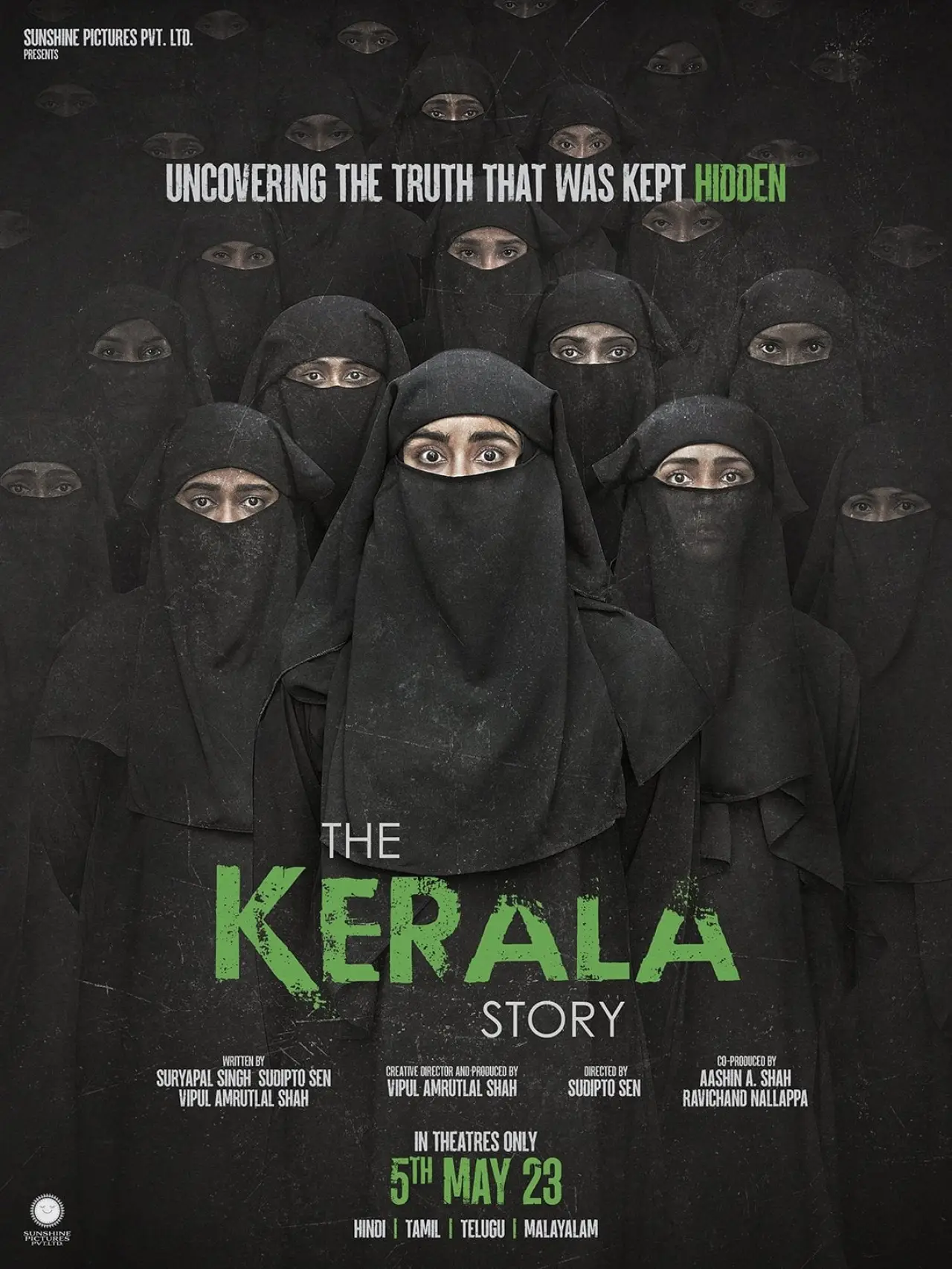 Plakat filmowy "The Kerala Story"