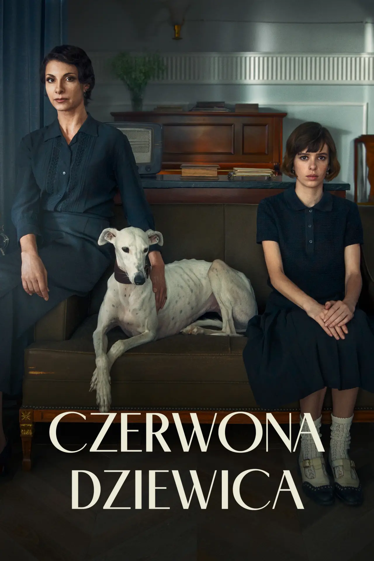 Plakat filmowy "Czerwona dziewica"