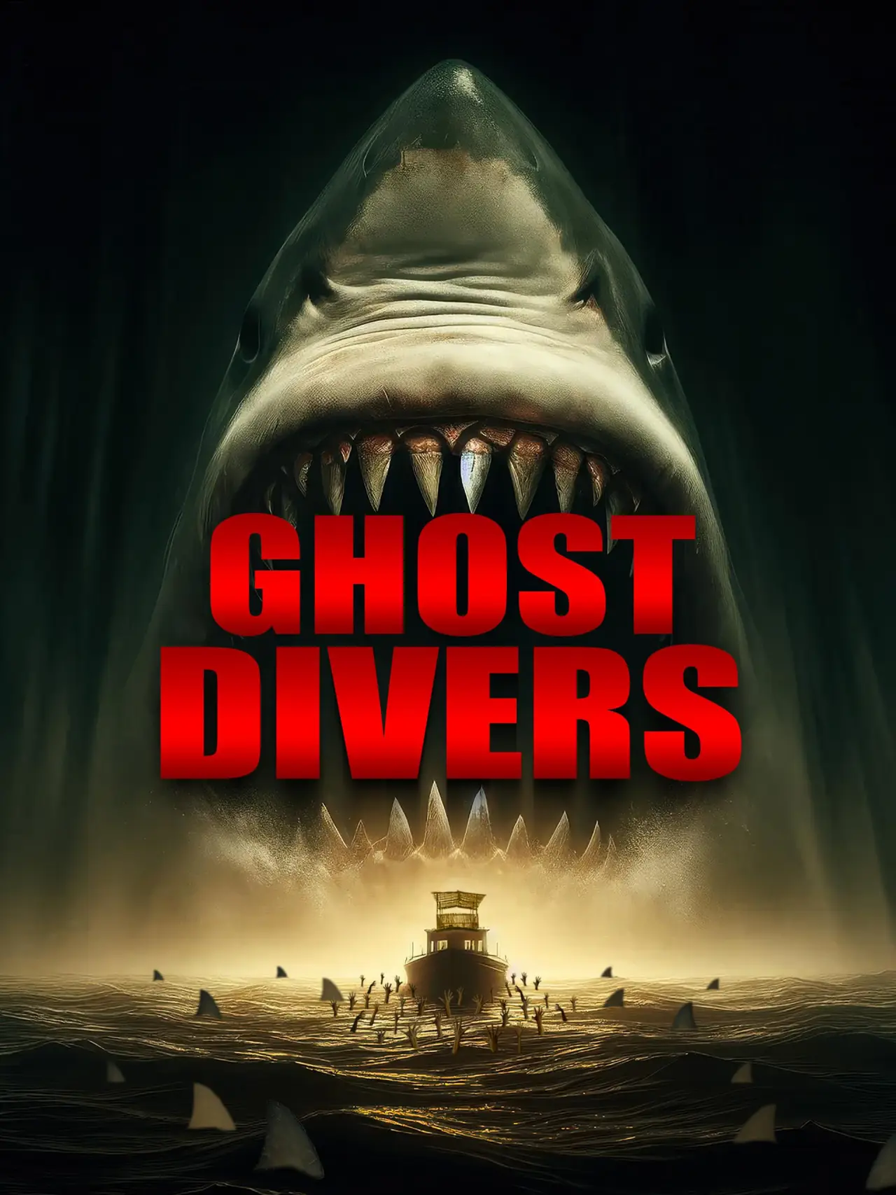 Plakat filmowy "Ghost Divers"