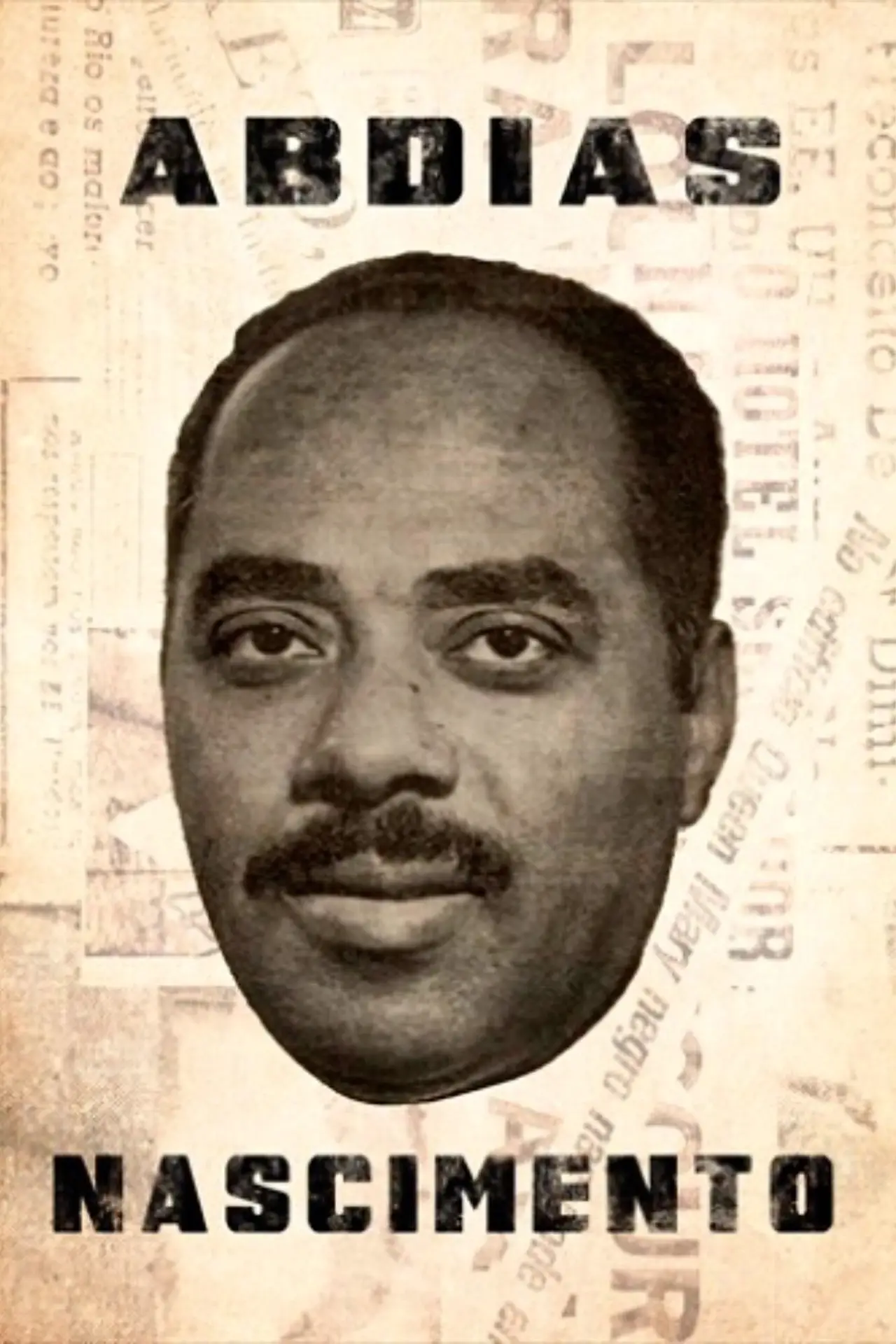 Plakat filmowy "Abdias Nascimento"