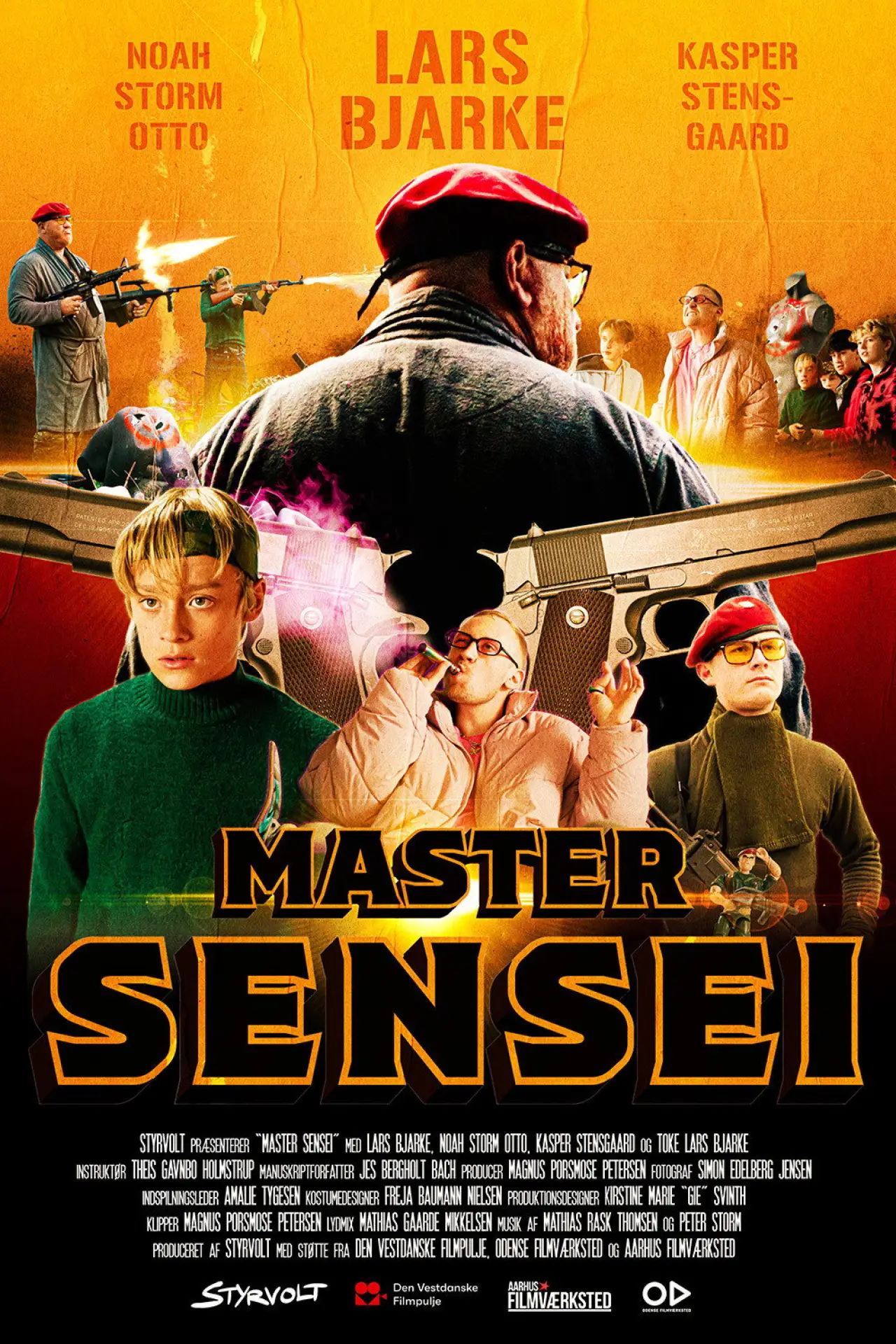 Plakat filmowy "Master Sensei"