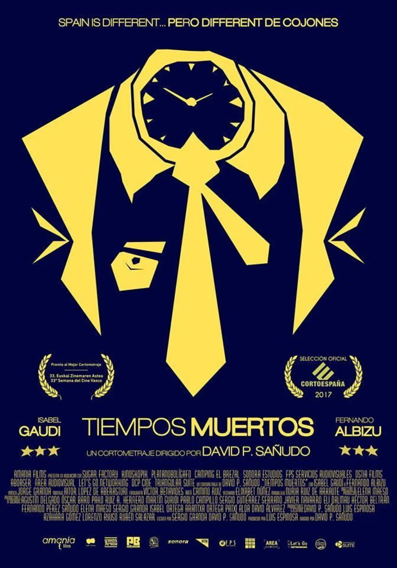 Plakat filmowy "Tiempos muertos"