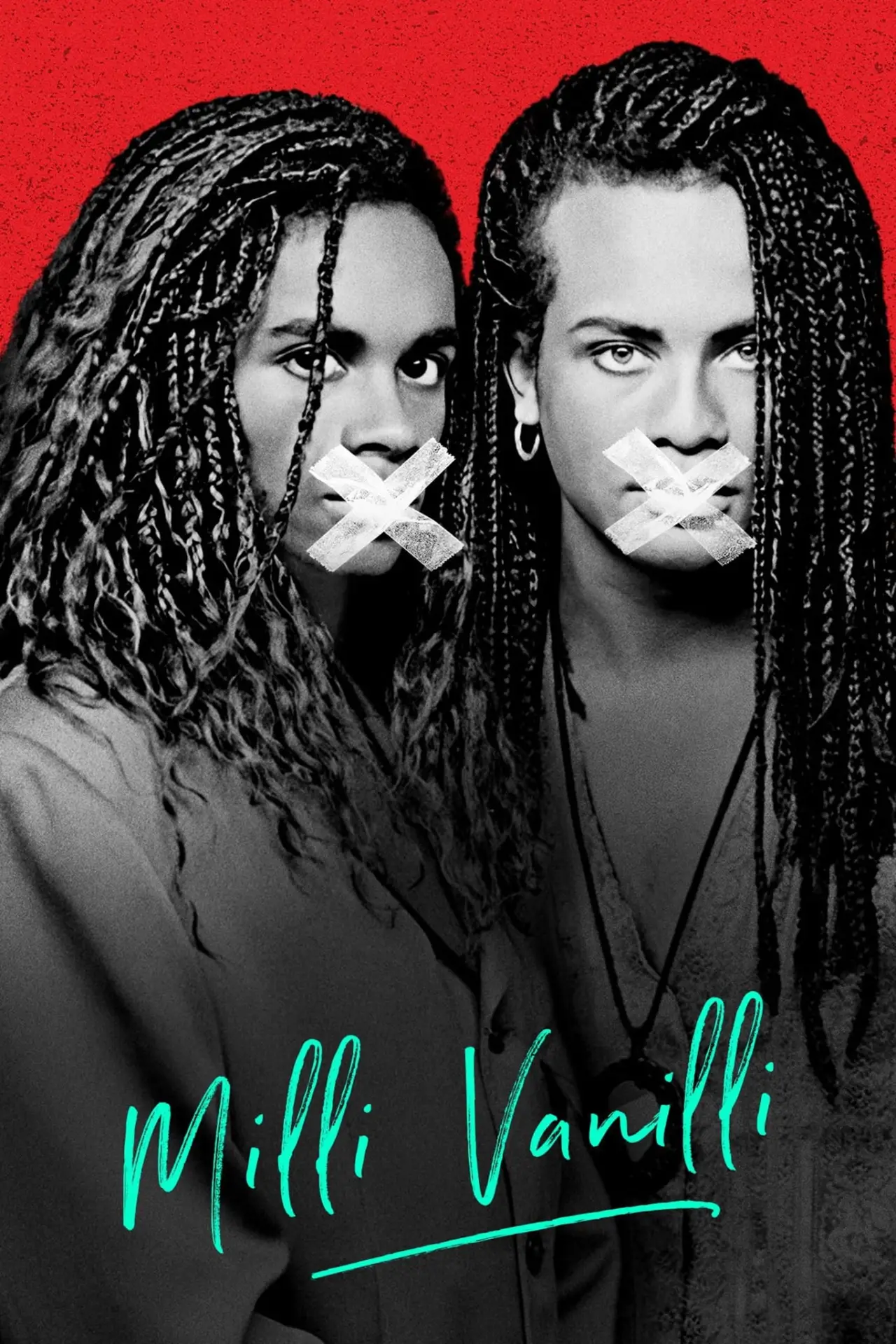 Plakat filmowy "Milli Vanilli"