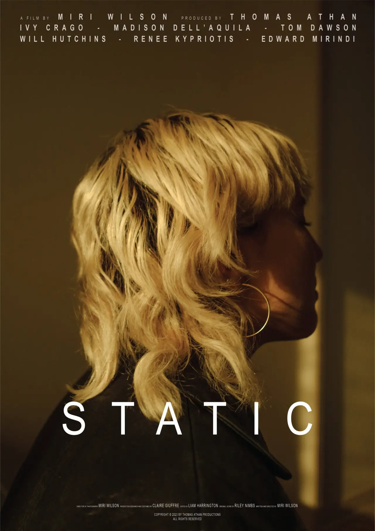 Plakat filmowy "Static"