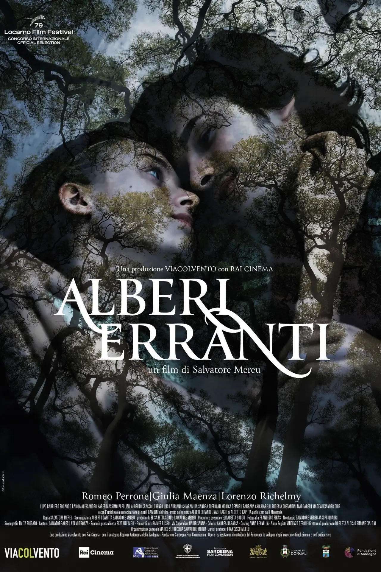 Plakat filmowy "Alberi erranti"