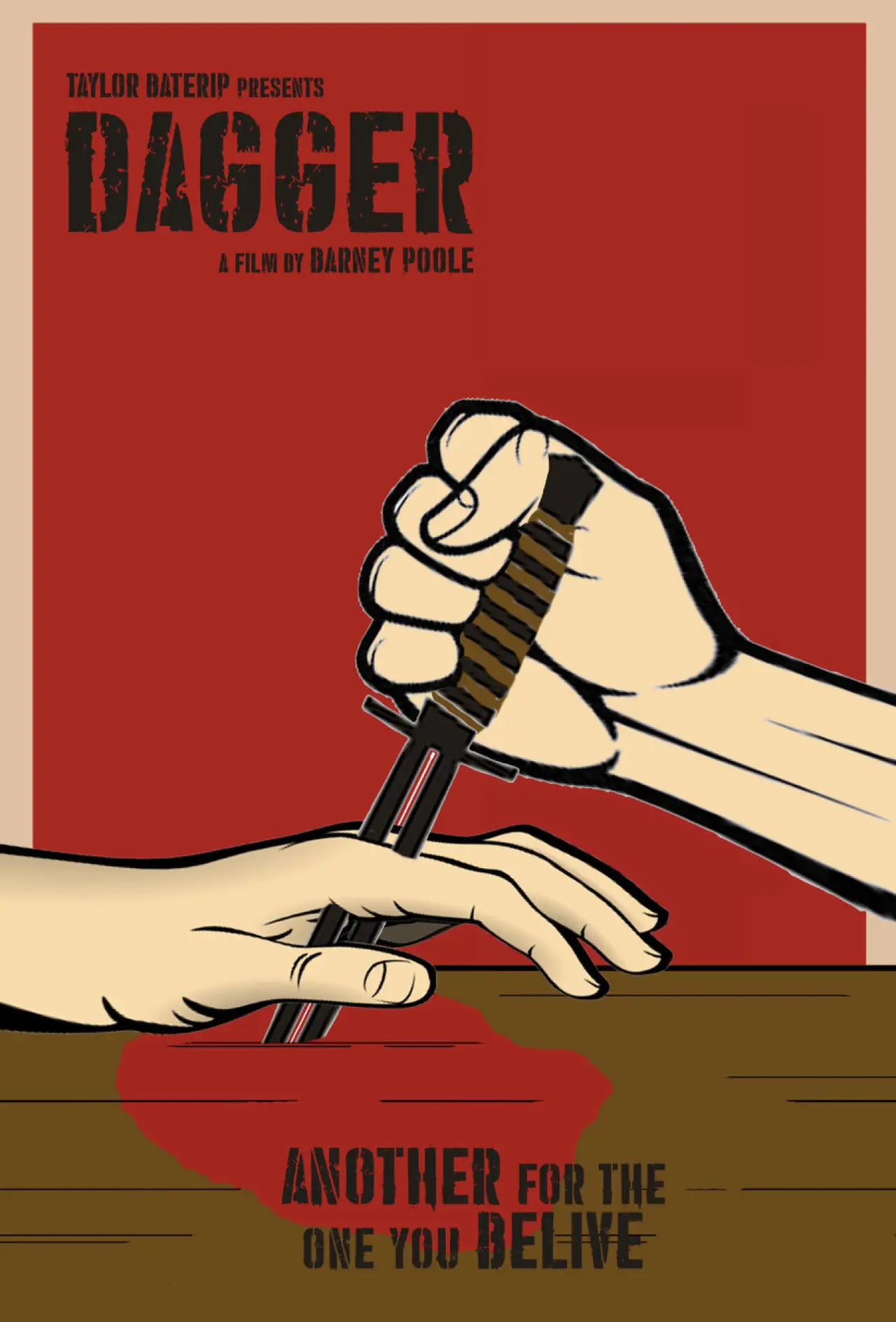 Plakat filmowy "Dagger"