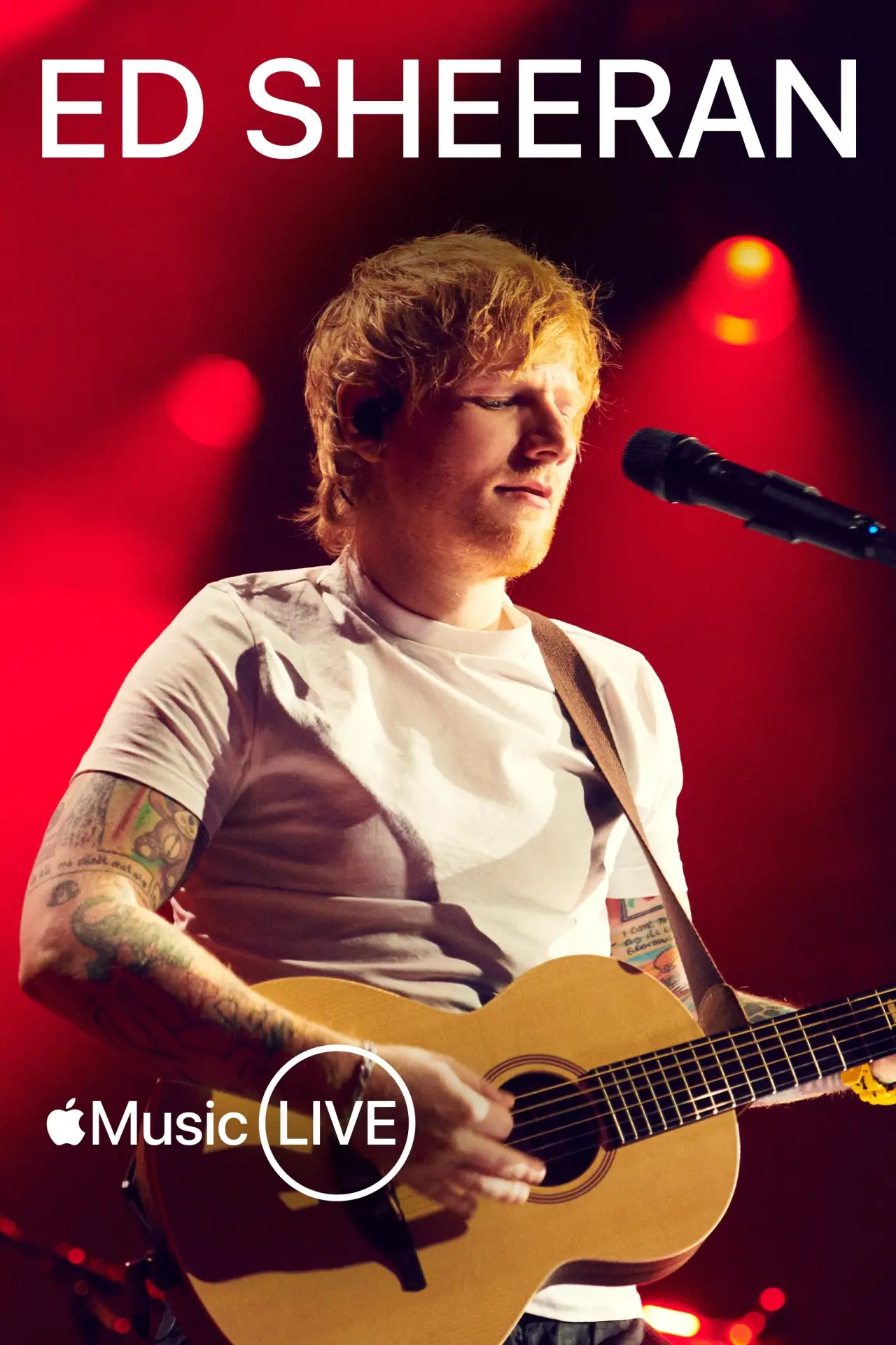 Plakat filmowy "Apple Music Live: Ed Sheeran"