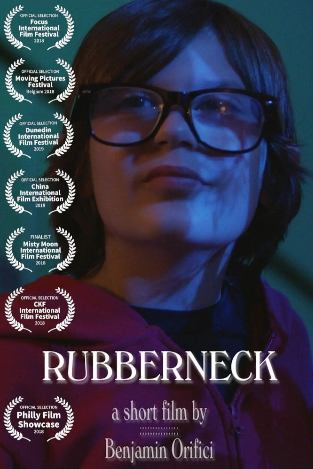 Plakat filmowy "Rubberneck"
