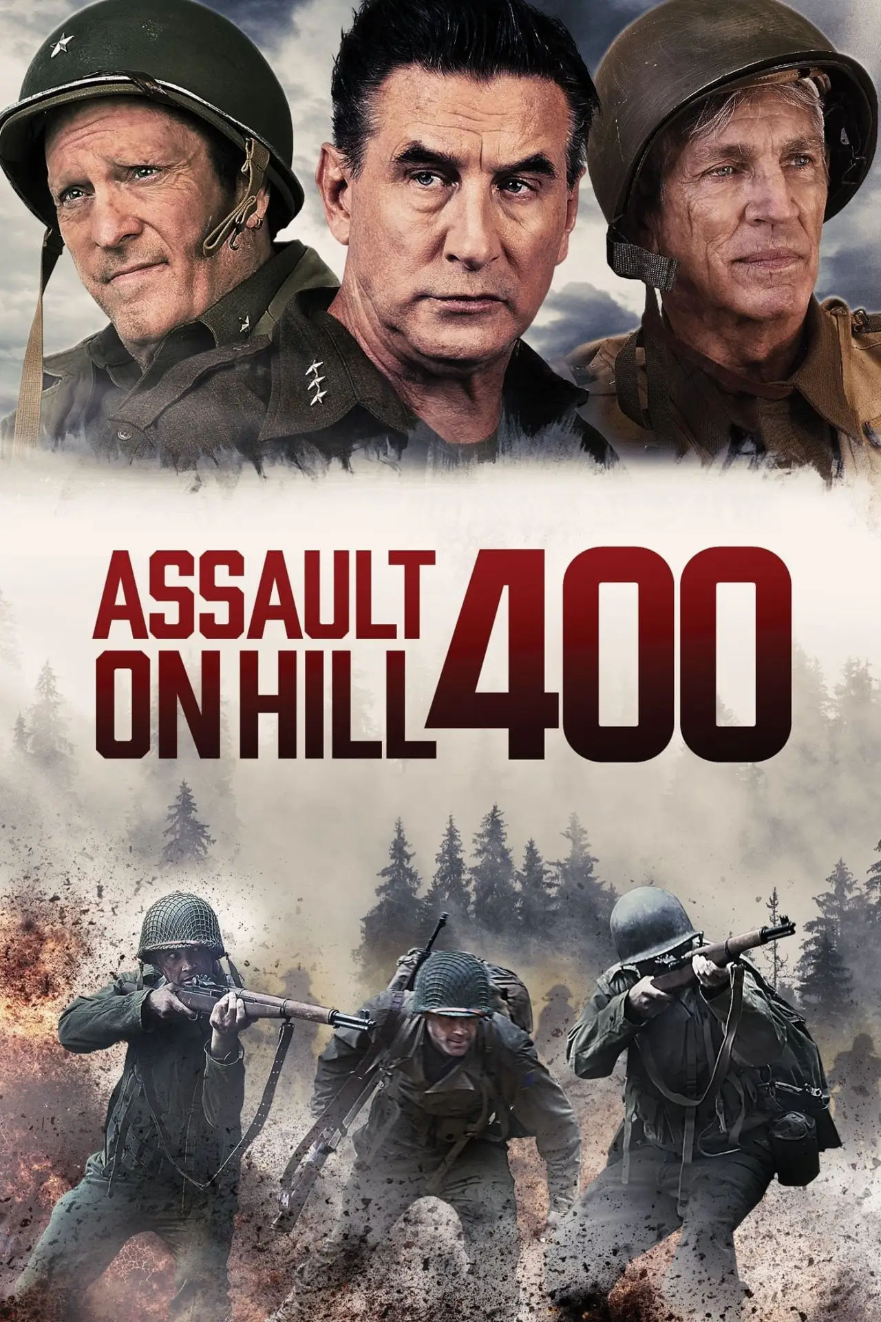 Plakat filmowy "Assault on Hill 400"