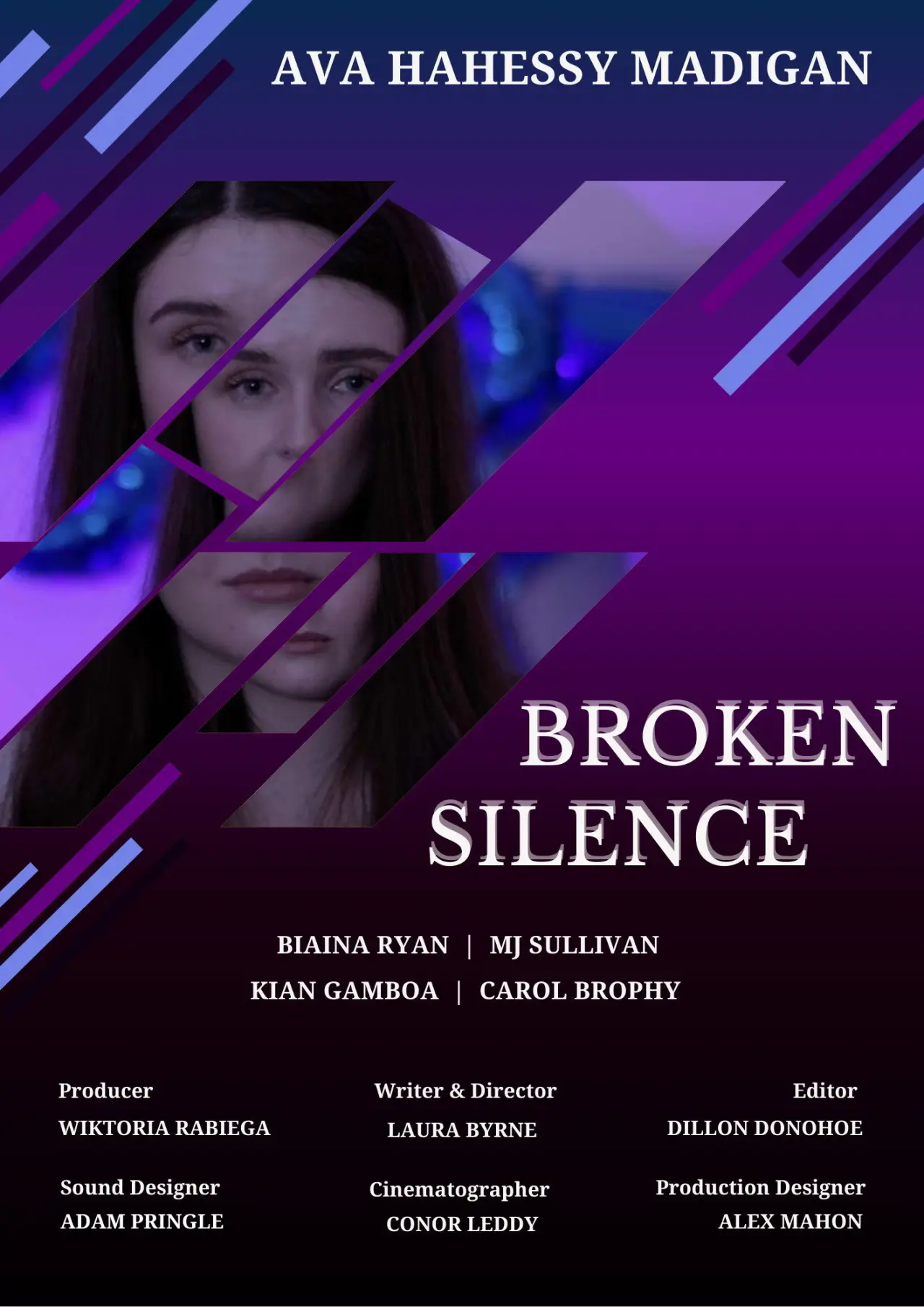 Plakat filmowy "Broken Silence"