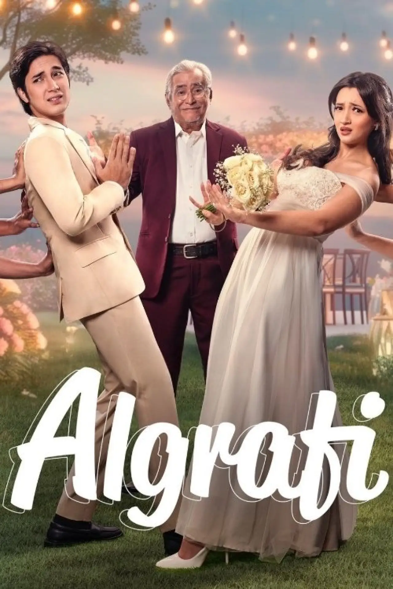 Plakat filmowy "Algrafi"
