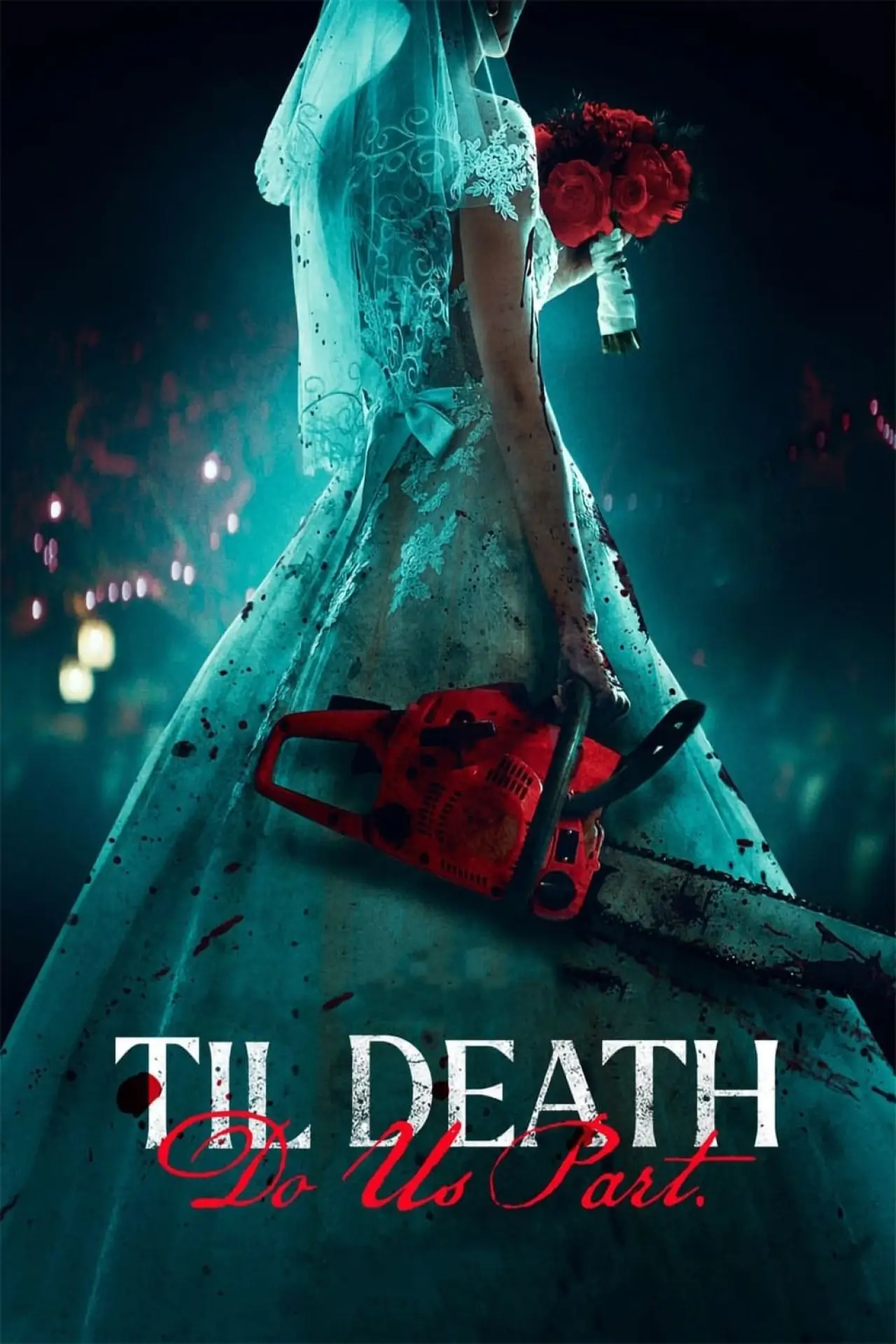 Plakat filmowy "Dopóki śmierć nas nie rozłączy"