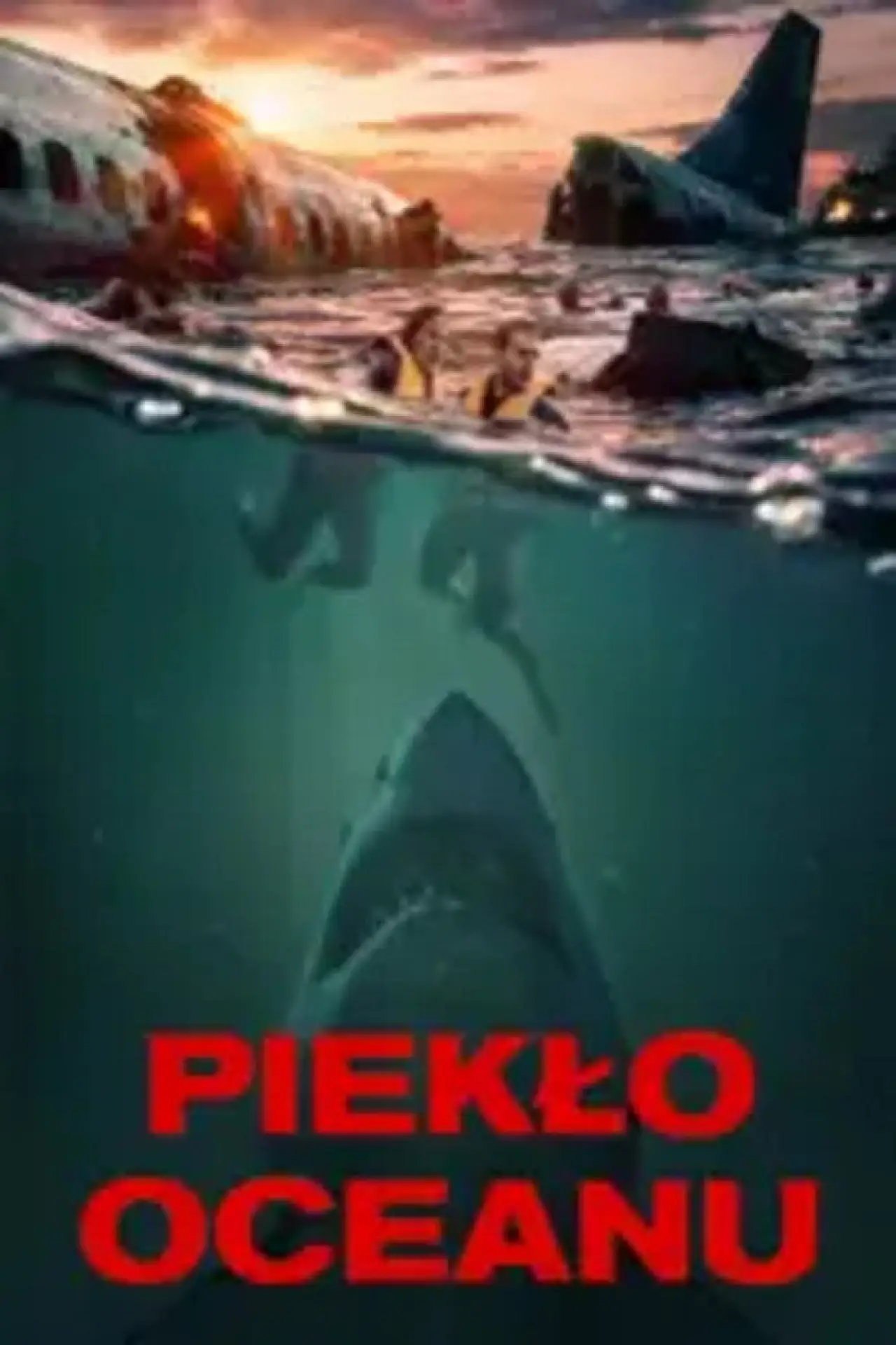 Plakat filmowy "Piekło oceanu"