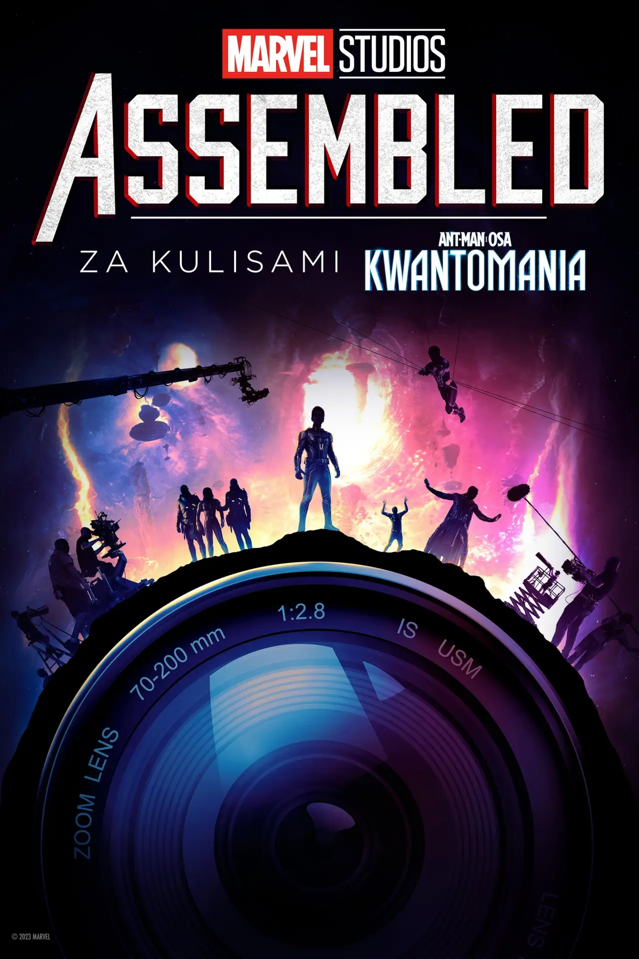 Plakat filmowy "Marvel Studios Assembled: The Making of Ant-Man and the Wasp: Quantumania"