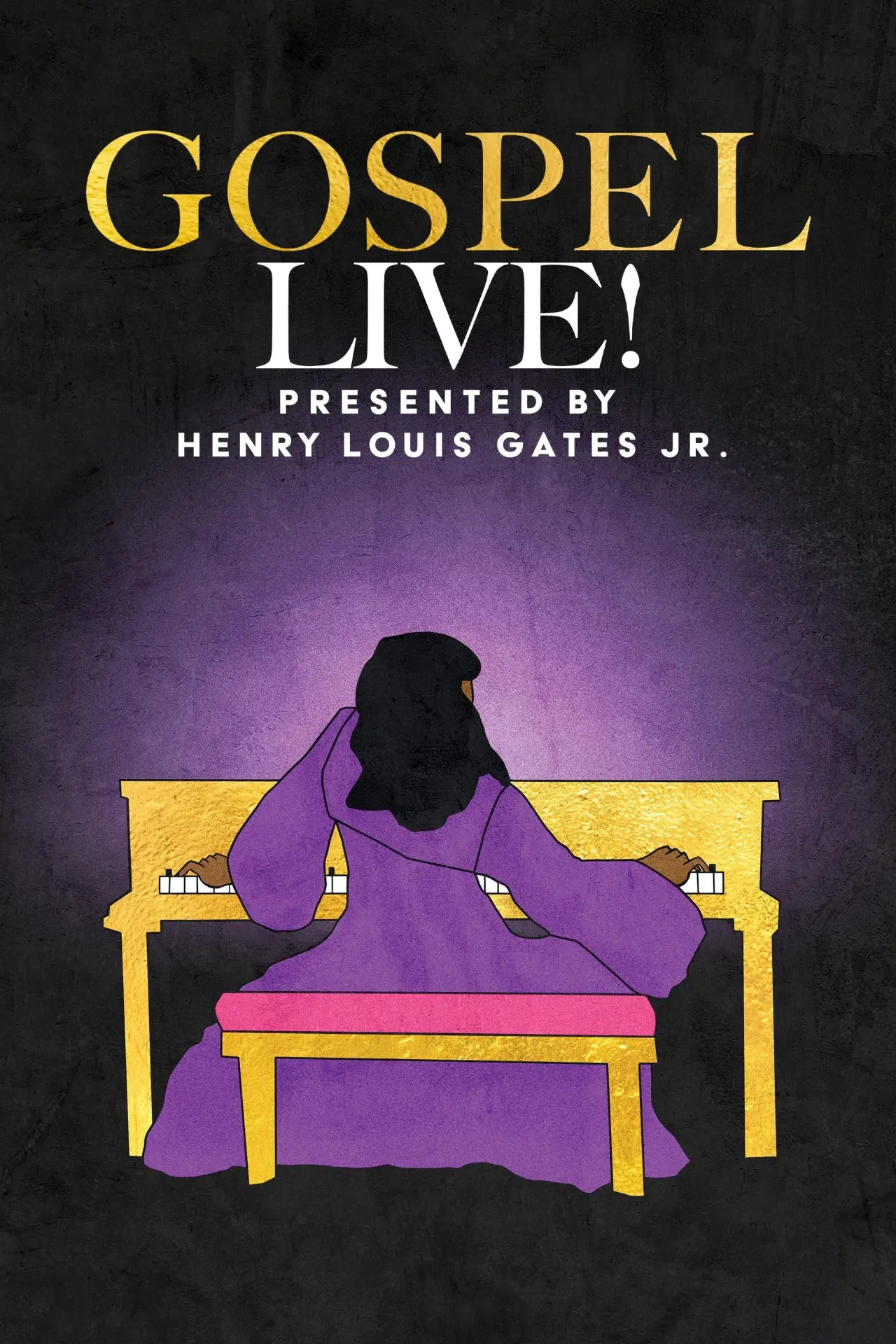 Plakat filmowy "Gospel Live! Presented By Henry Louis Gates, Jr."