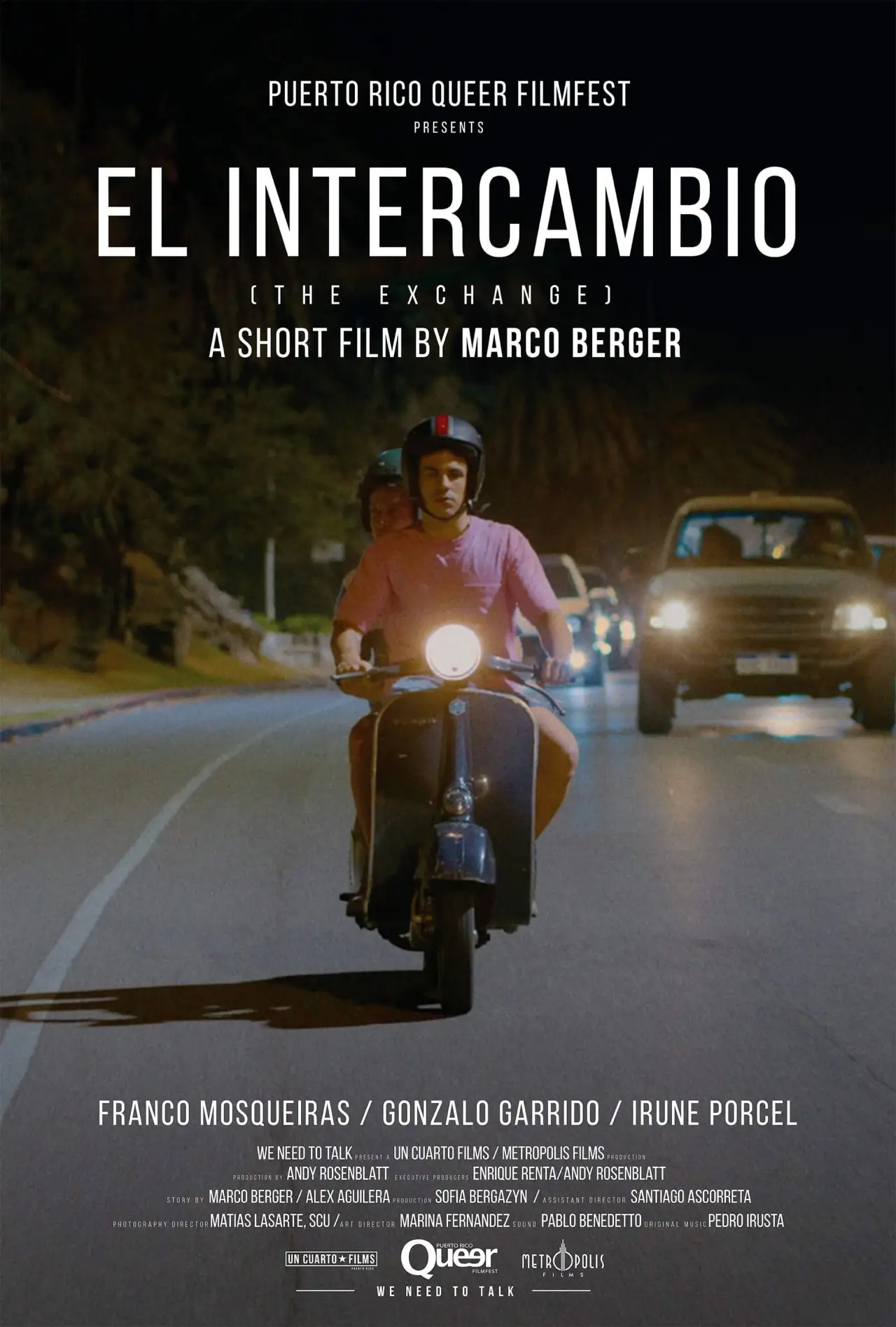 Plakat filmowy "El intercambio"