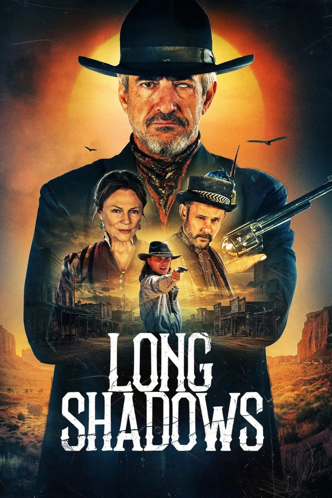 Plakat filmowy "Long Shadows"